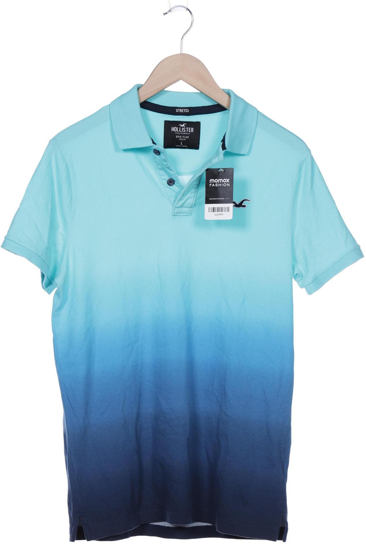 

Hollister Herren Poloshirt, türkis