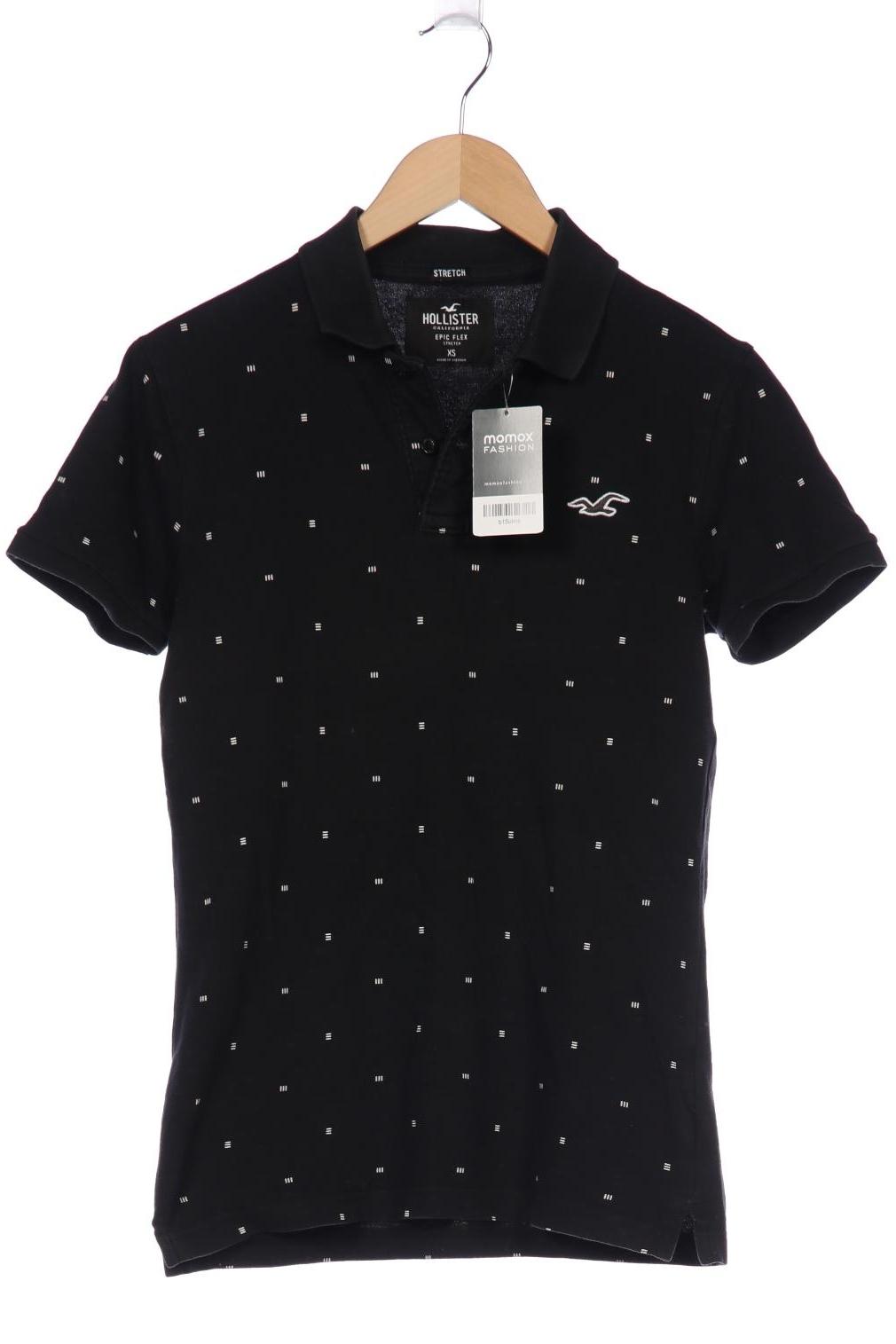 

Hollister Herren Poloshirt, schwarz, Gr. 44