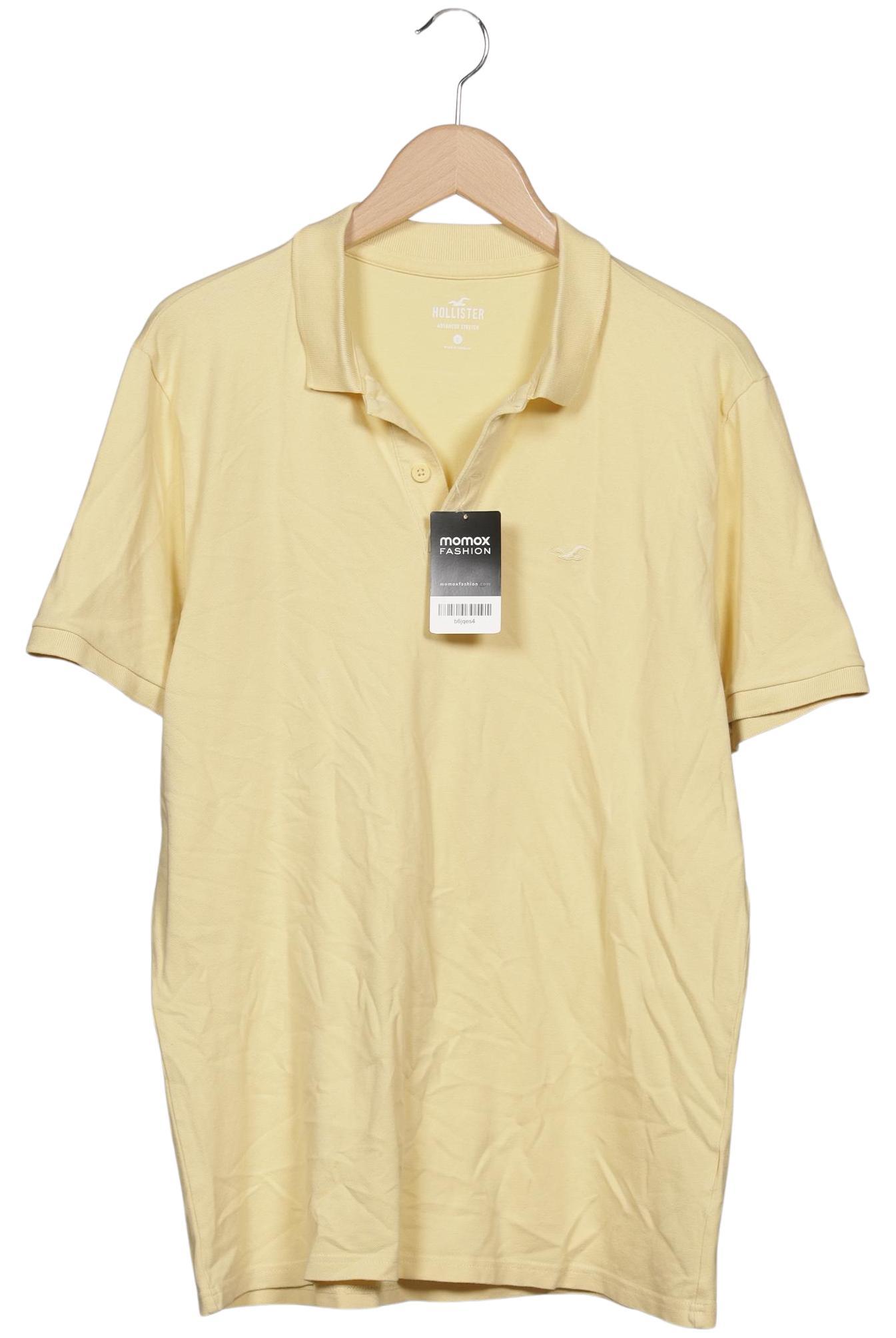 

Hollister Herren Poloshirt, gelb, Gr. 52