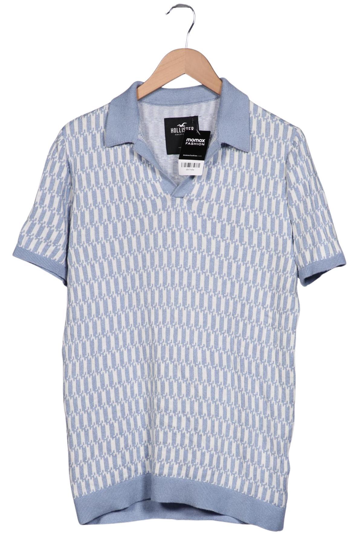 

Hollister Herren Poloshirt, blau, Gr. 48