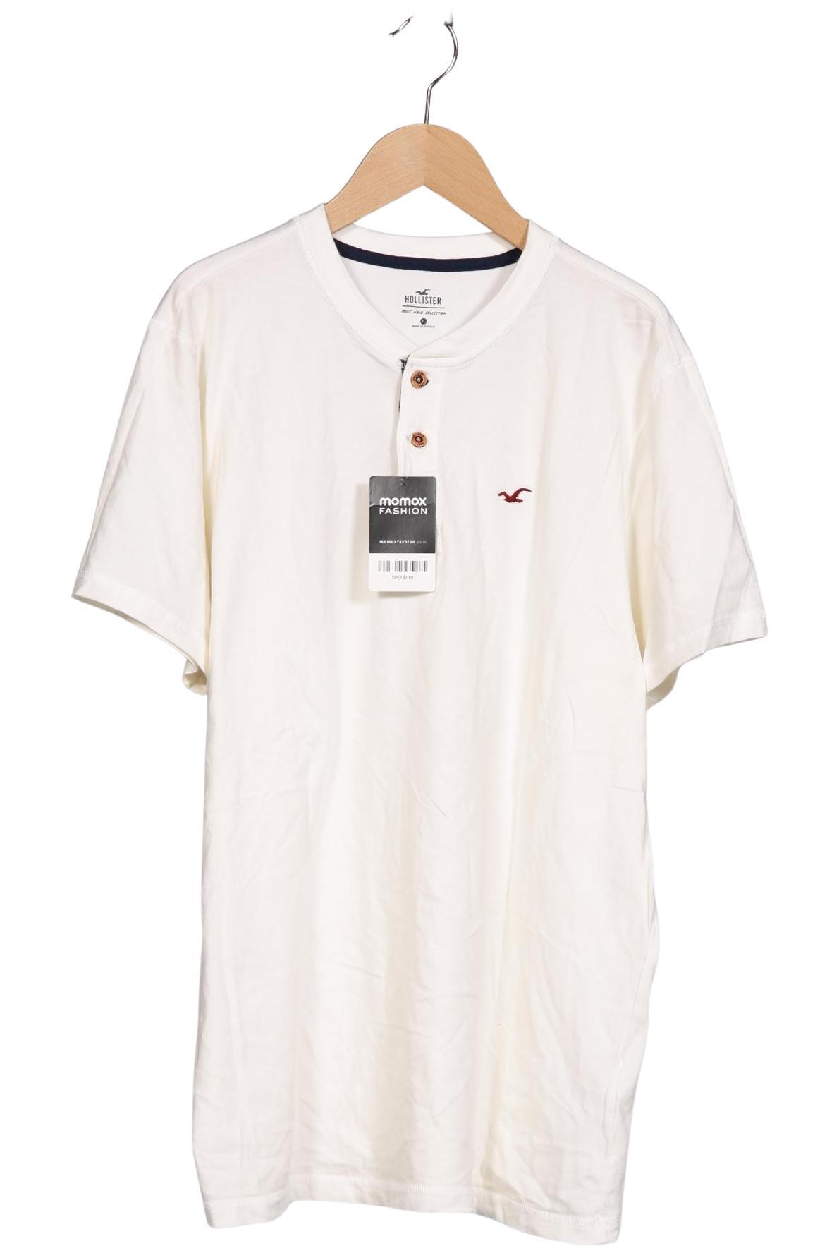 

Hollister Herren Poloshirt, cremeweiß, Gr. 54