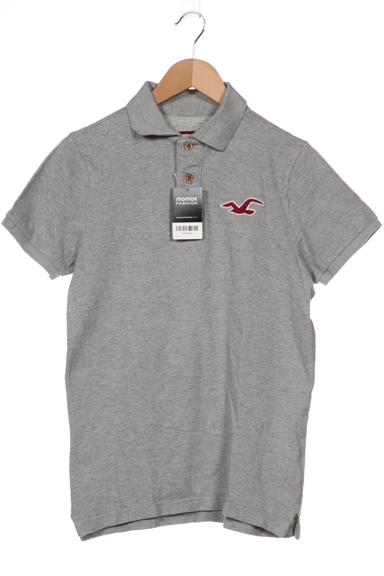 

Hollister Herren Poloshirt, grau, Gr. 52