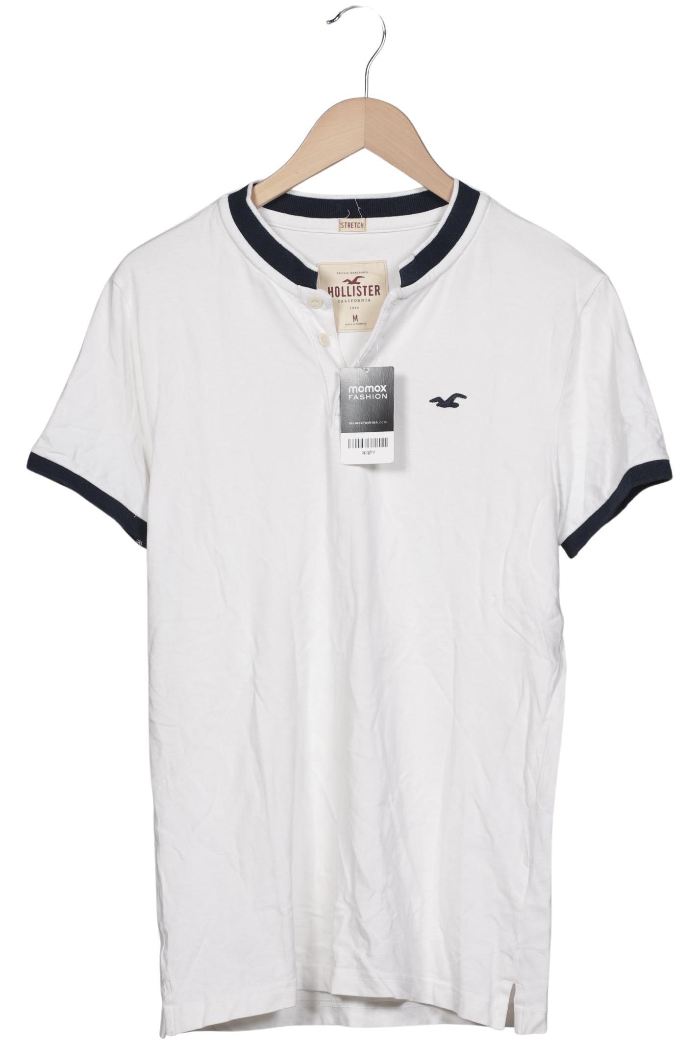 

Hollister Herren Poloshirt, weiß, Gr. 48