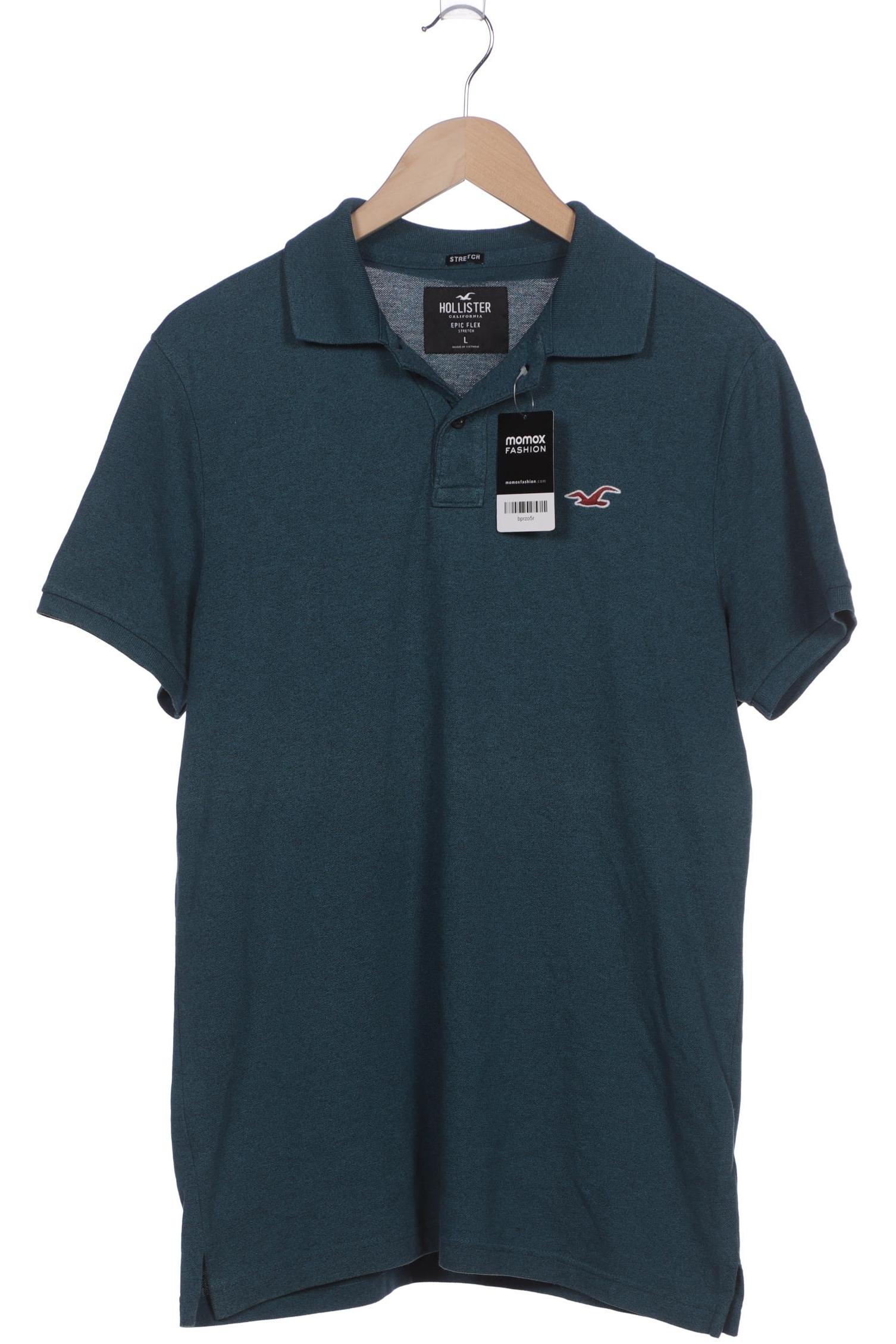 

Hollister Herren Poloshirt, blau, Gr. 52