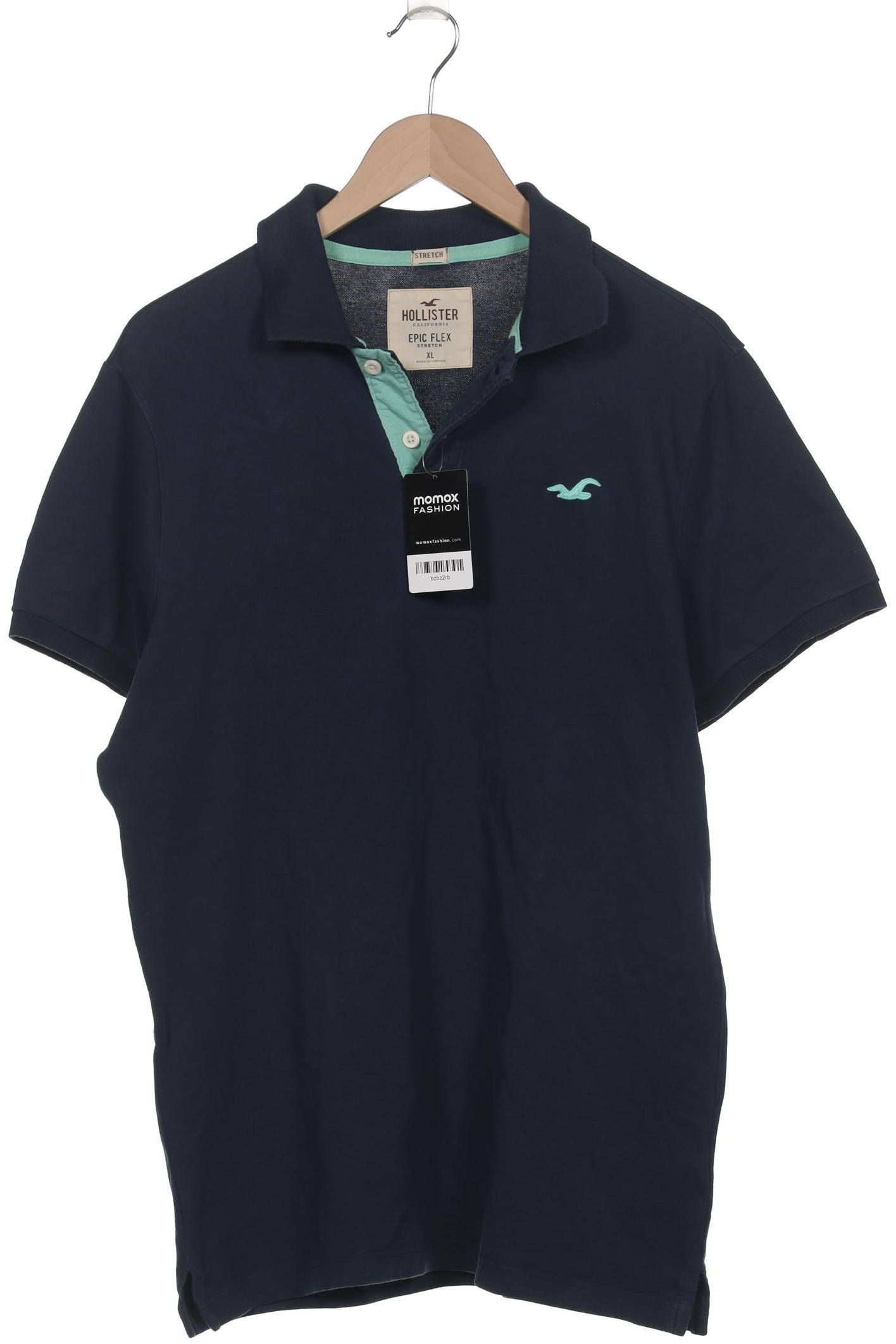 

Hollister Herren Poloshirt, marineblau, Gr. 54