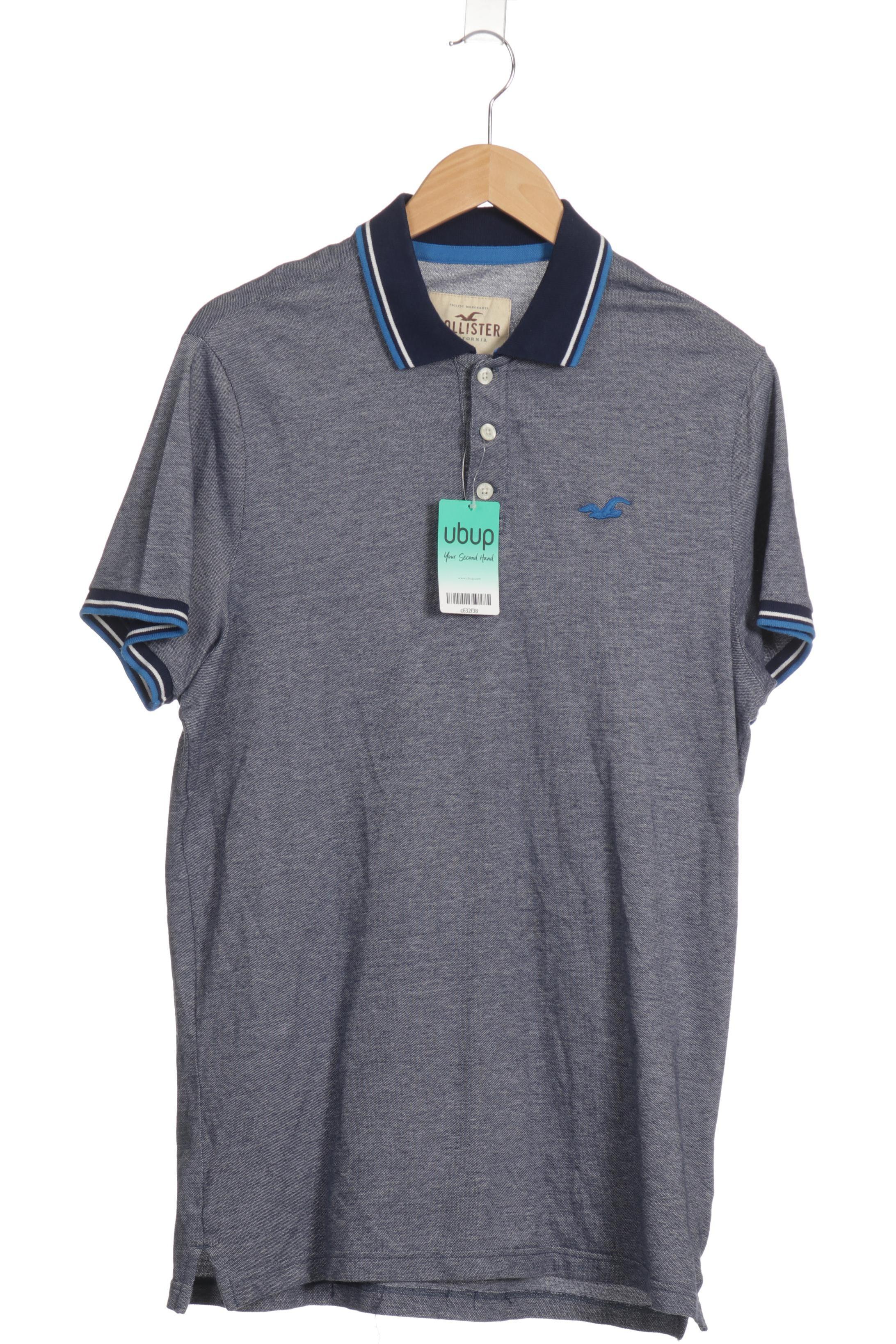 

Hollister Herren Poloshirt, blau, Gr.