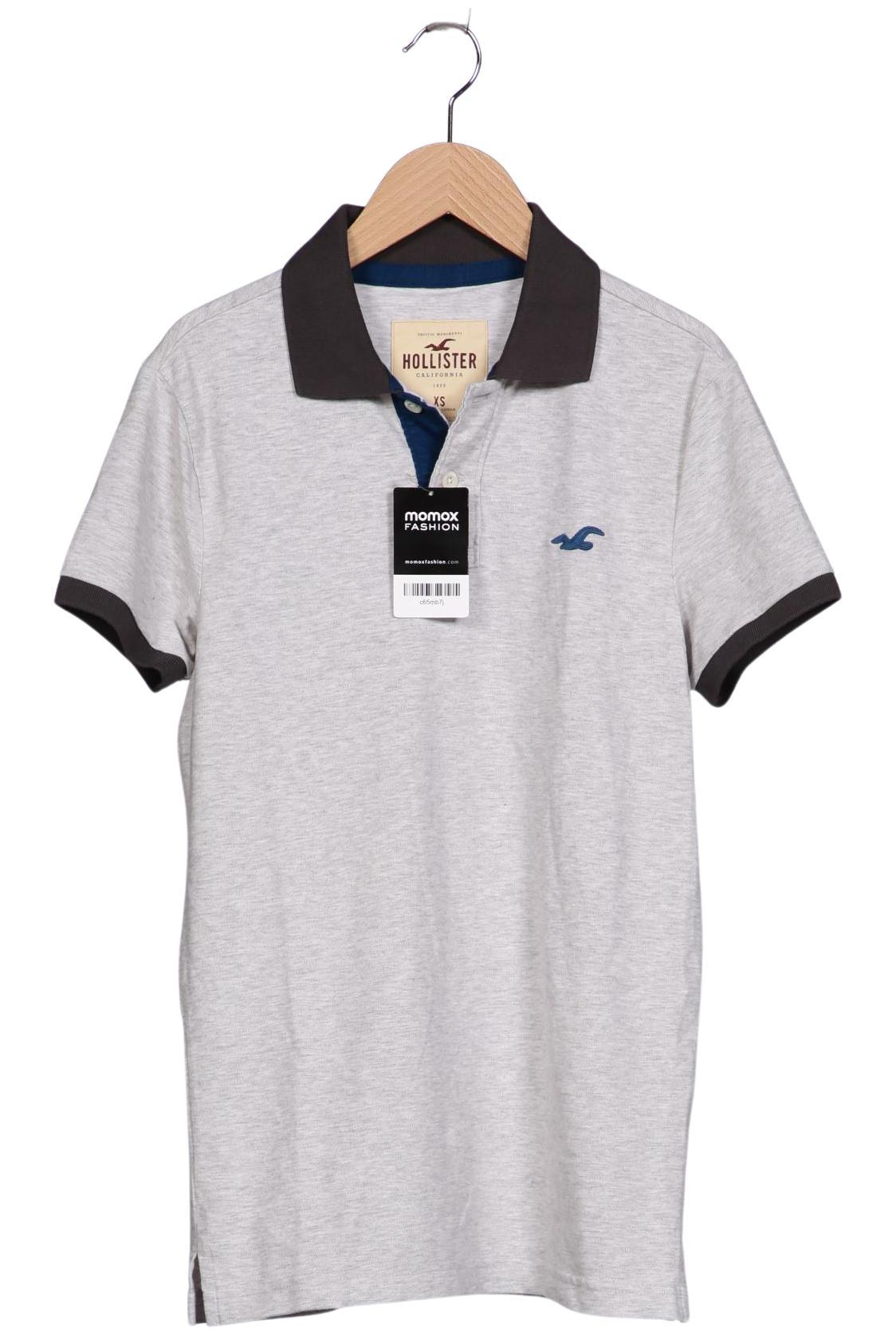 

Hollister Herren Poloshirt, grau, Gr. 44
