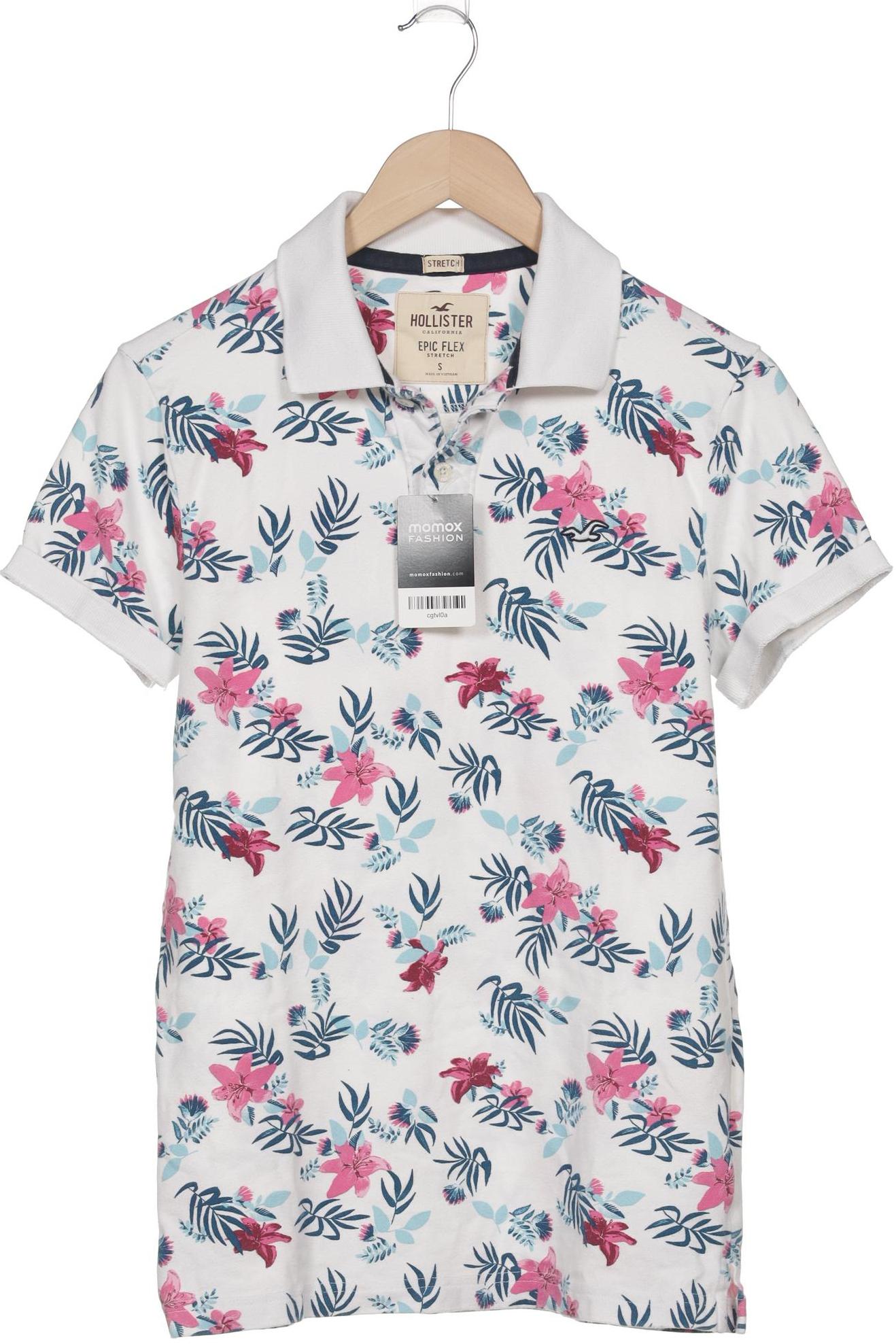 

Hollister Herren Poloshirt, weiß, Gr. 46