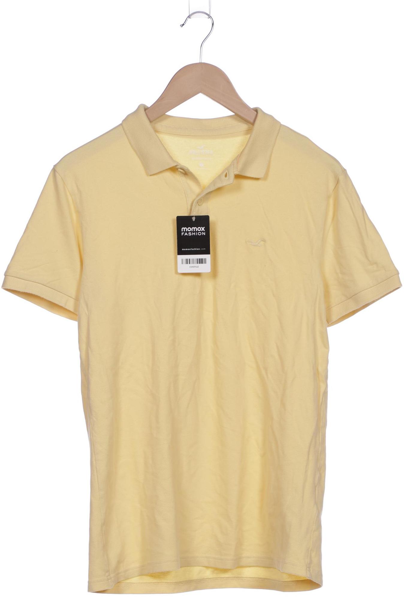 

Hollister Herren Poloshirt, gelb, Gr. 46