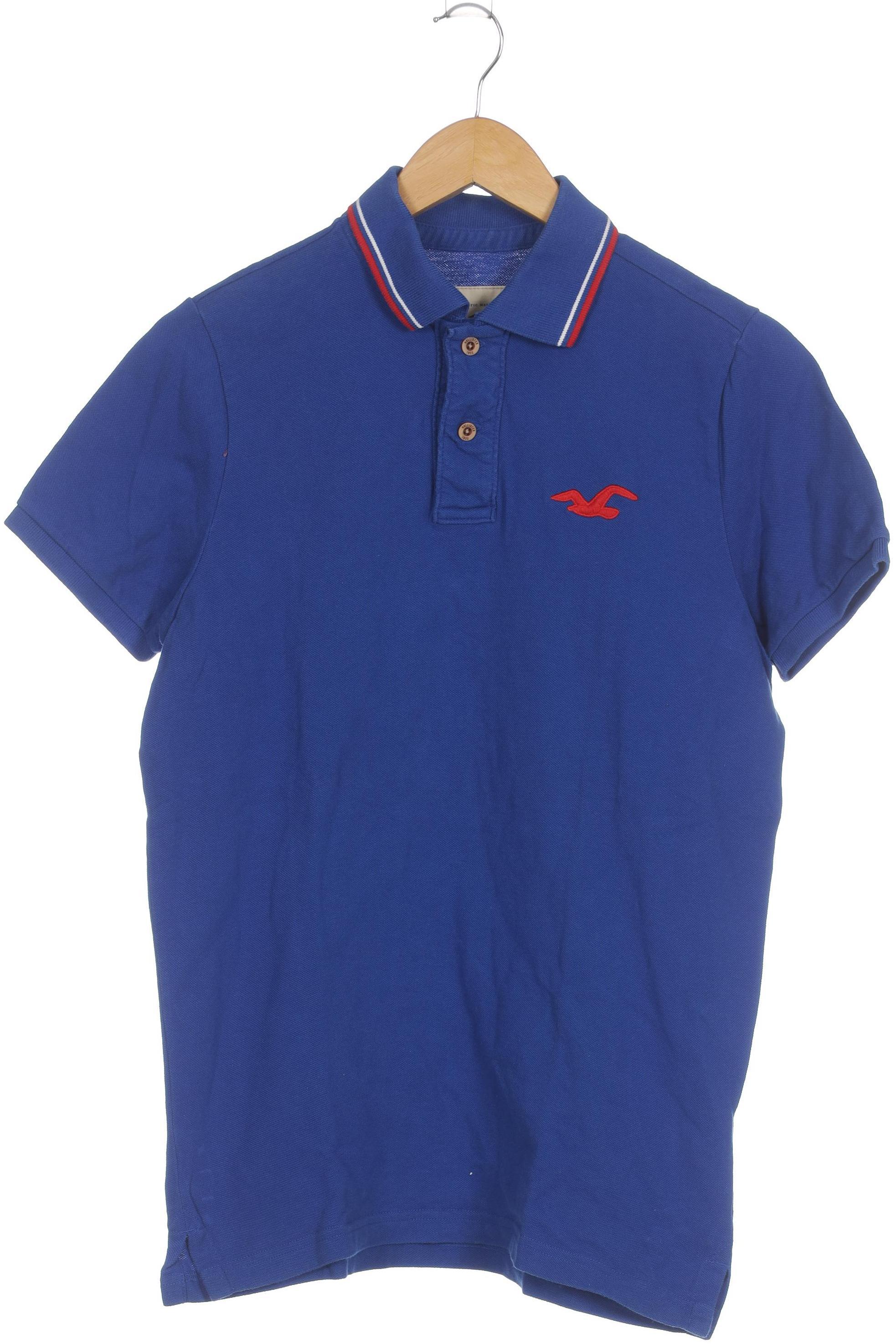 

Hollister Herren Poloshirt, blau, Gr.