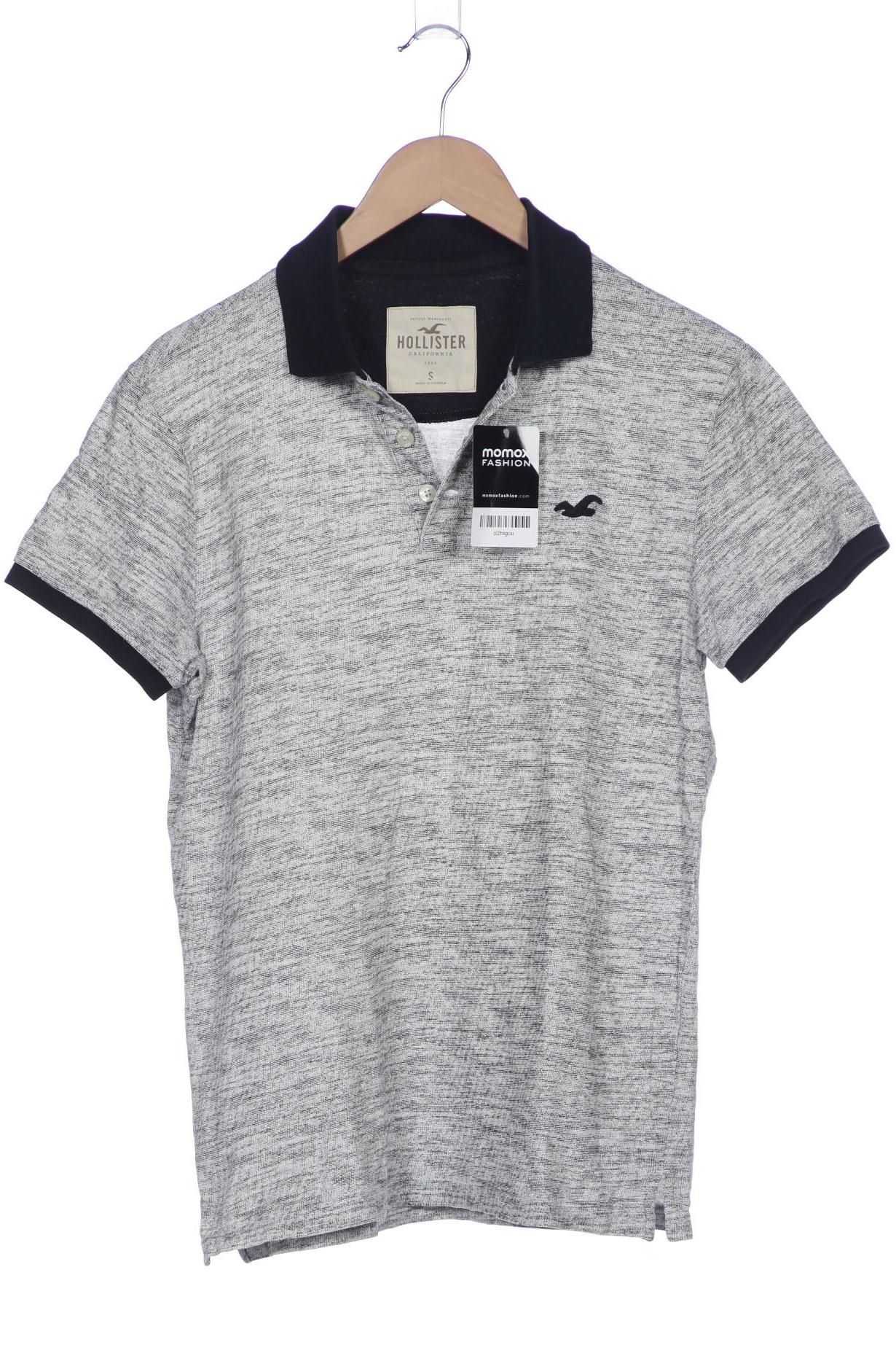 

Hollister Herren Poloshirt, grau, Gr. 46