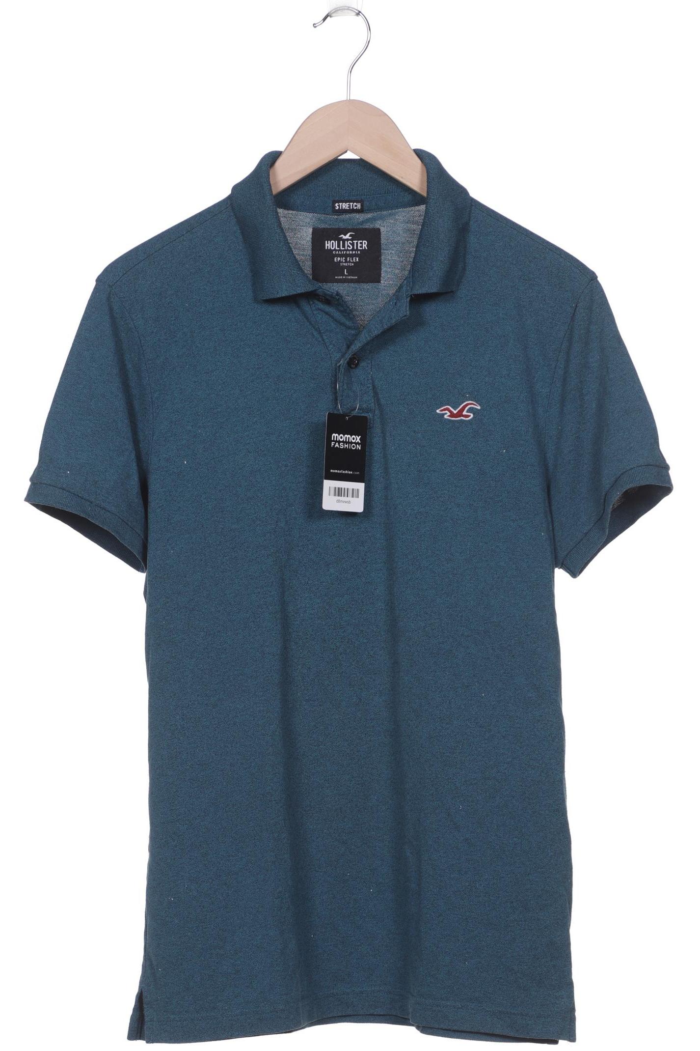 

Hollister Herren Poloshirt, türkis