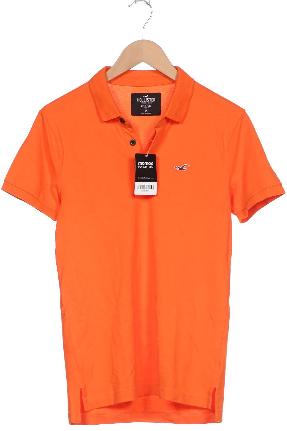 

Hollister Herren Poloshirt, orange