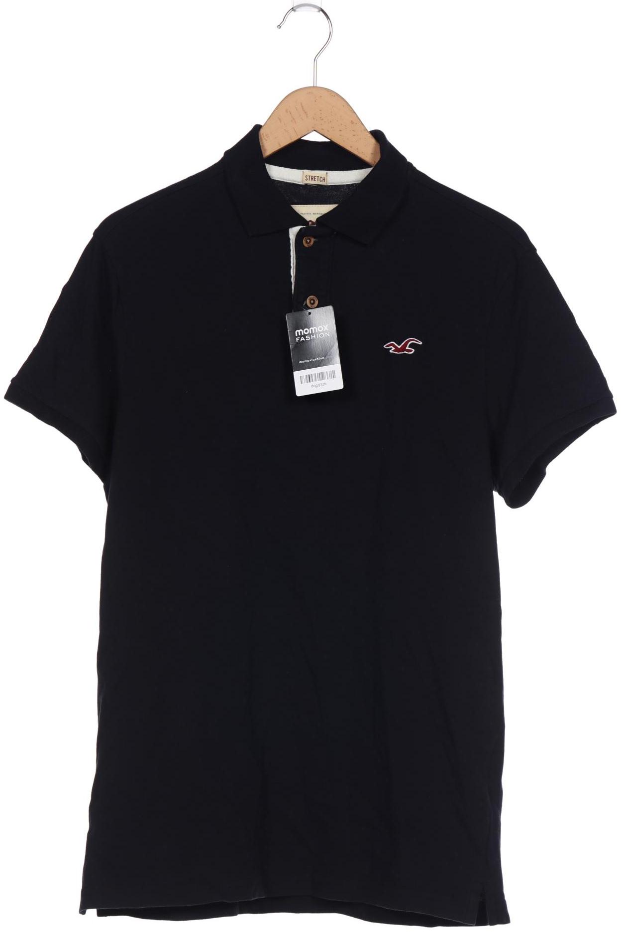 

Hollister Herren Poloshirt, schwarz