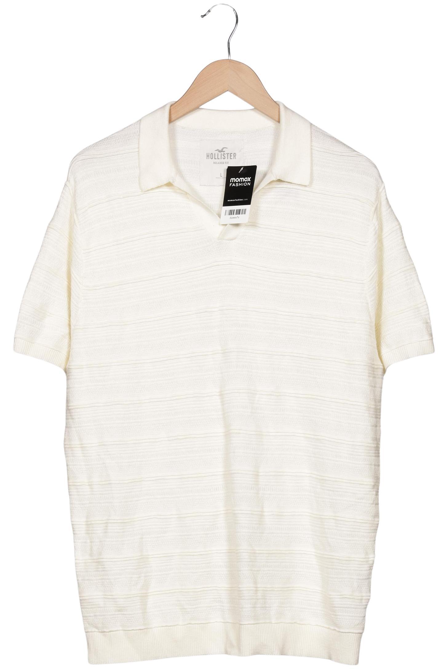 Thumbnail - Hollister Herren Poloshirt, cremeweiß, Gr. 52