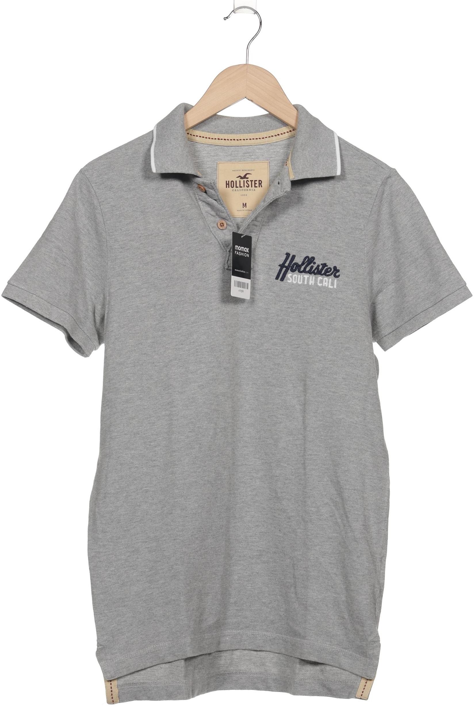 

Hollister Herren Poloshirt, grau, Gr. 48
