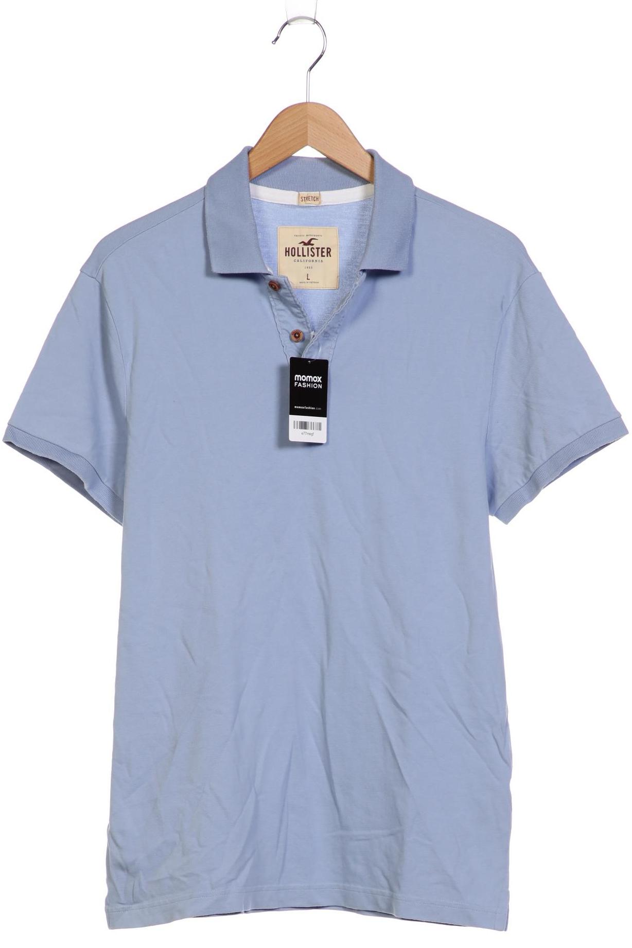 

Hollister Herren Poloshirt, blau, Gr. 52