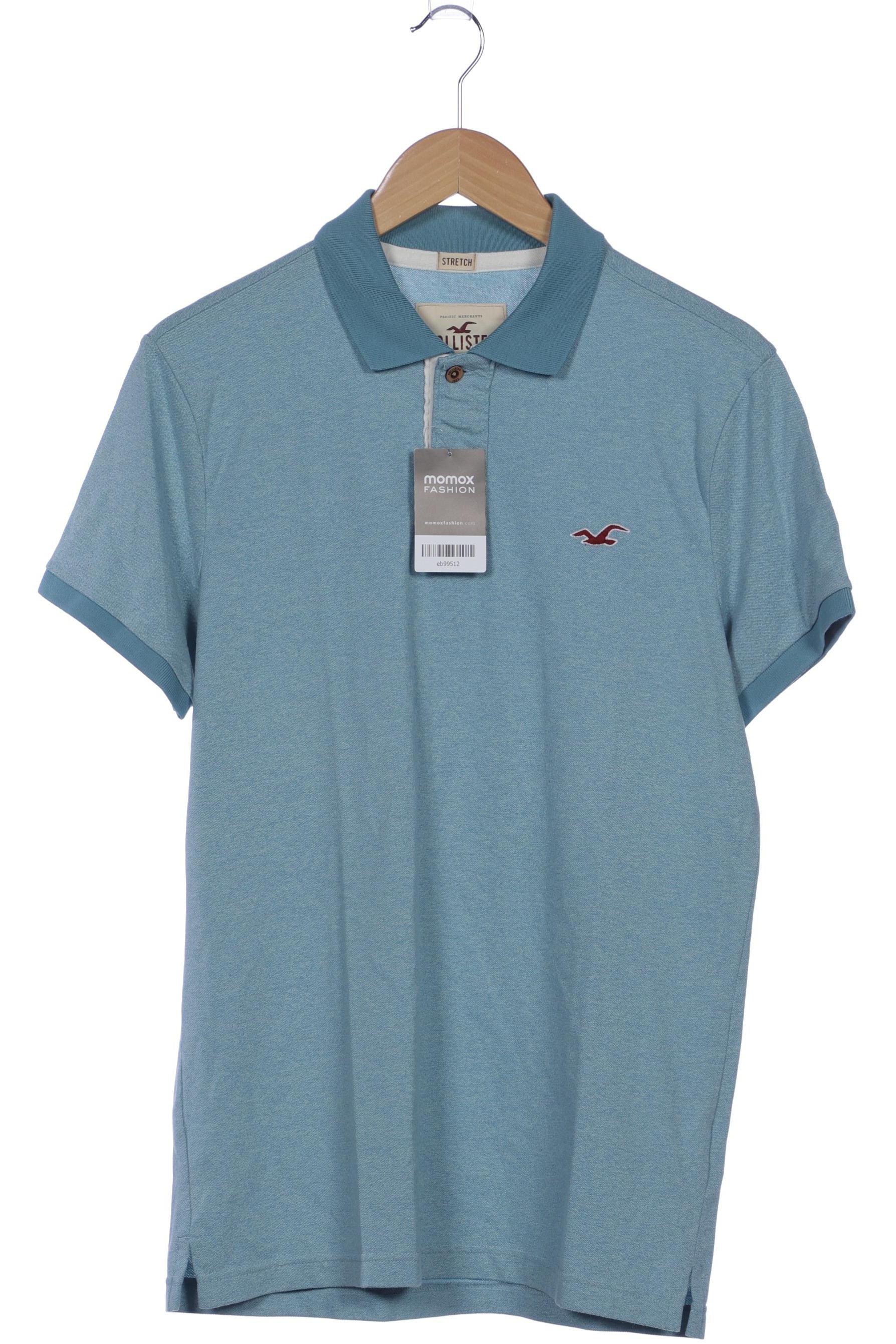 

Hollister Herren Poloshirt, blau, Gr. 48