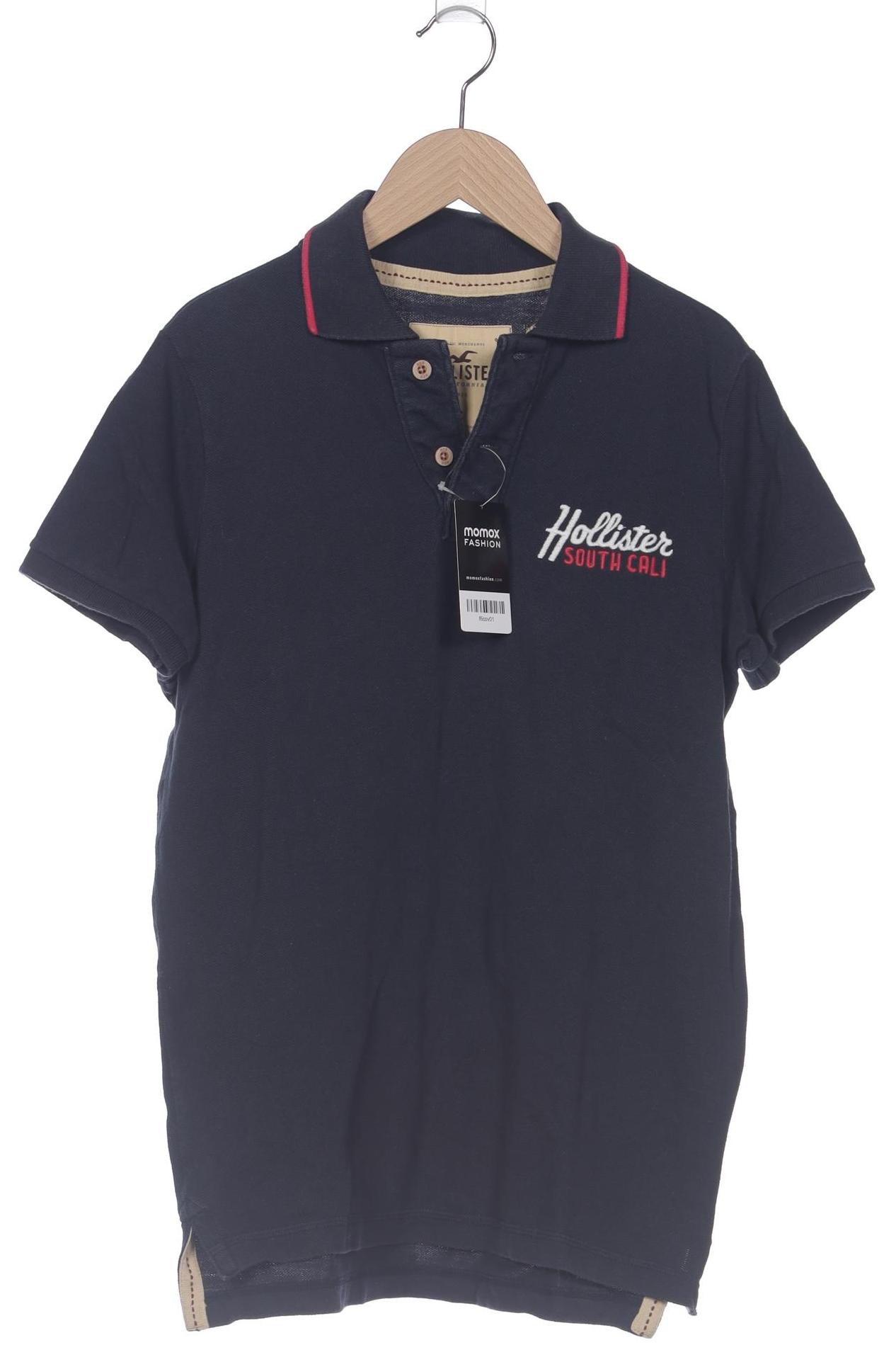 

Hollister Herren Poloshirt, marineblau, Gr. 46
