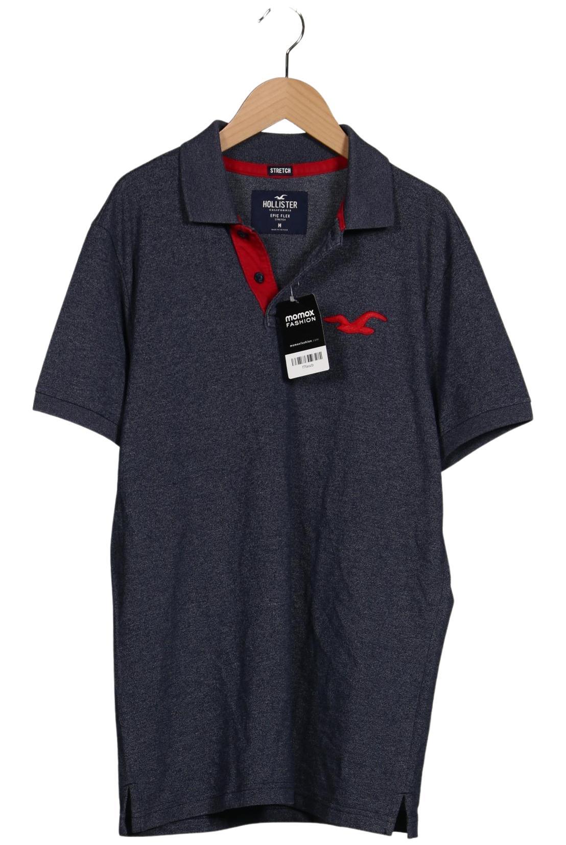 

Hollister Herren Poloshirt, marineblau, Gr. 48