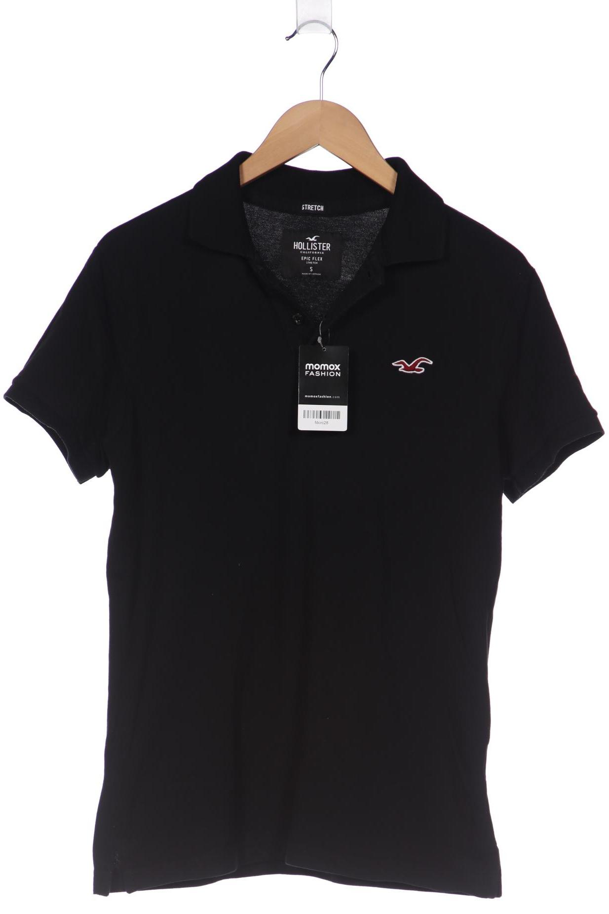 

Hollister Herren Poloshirt, schwarz