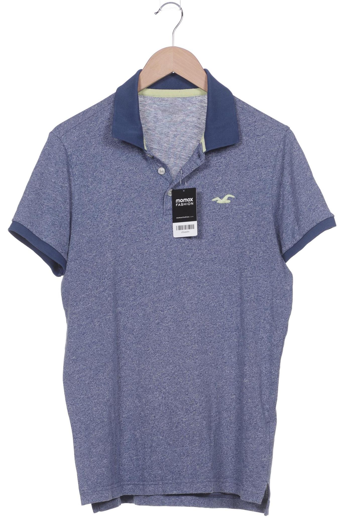 

Hollister Herren Poloshirt, blau, Gr. 48