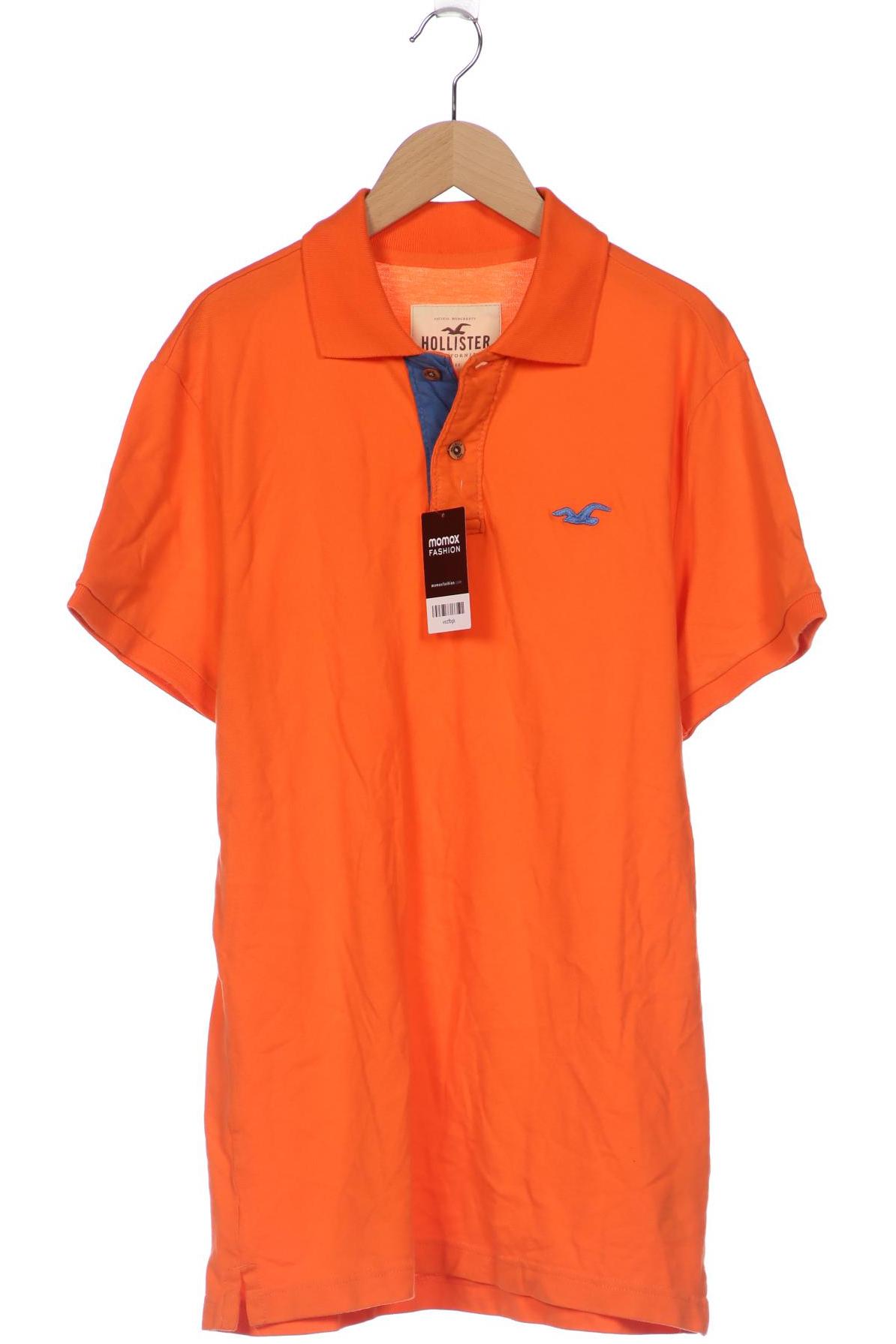 

Hollister Herren Poloshirt, orange, Gr. 52
