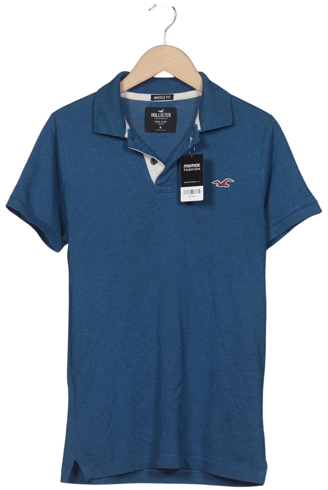 

Hollister Herren Poloshirt, blau, Gr. 48
