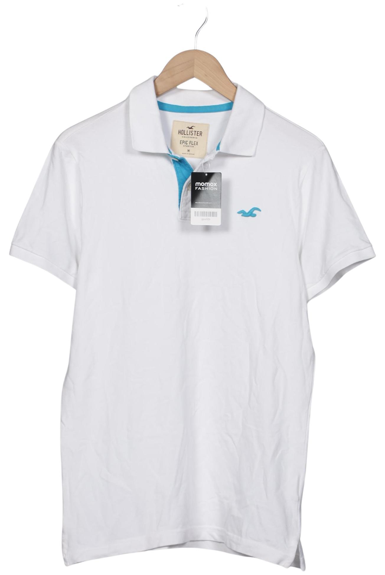 

Hollister Herren Poloshirt, weiß, Gr. 48