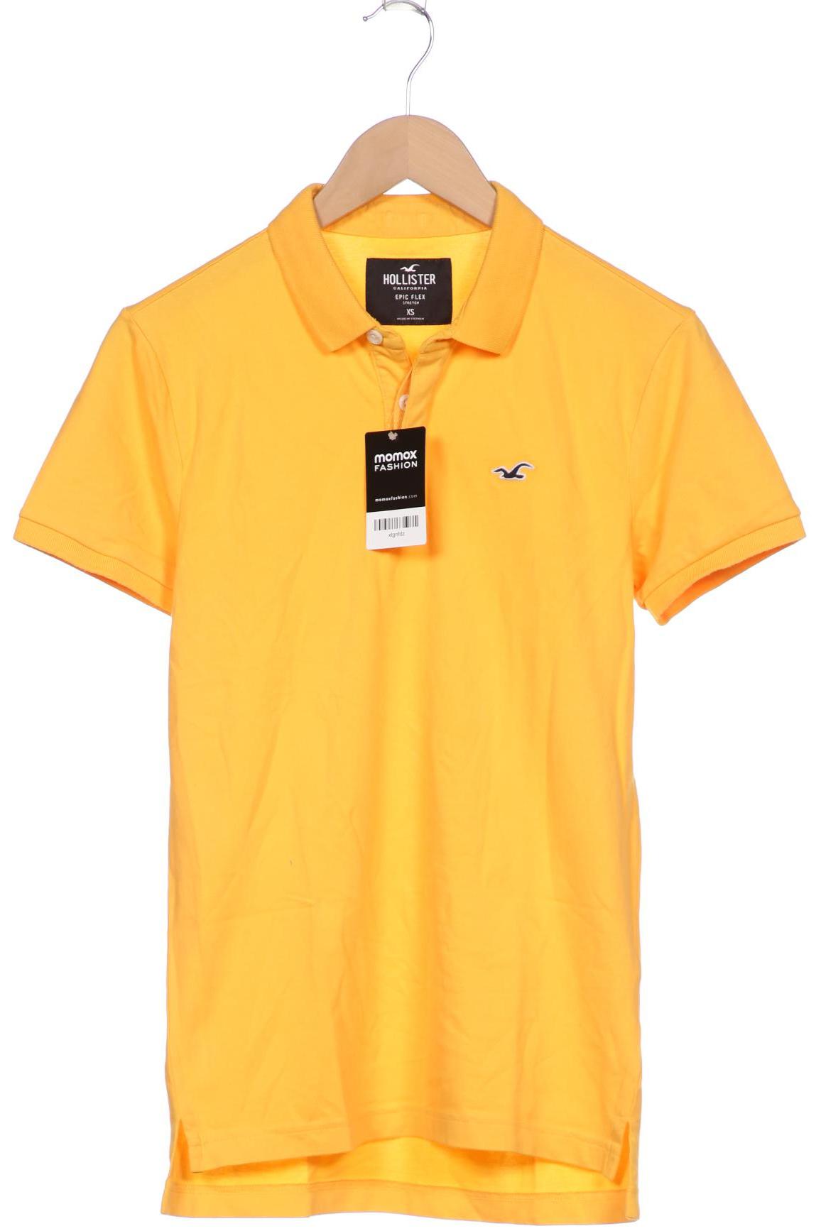 

Hollister Herren Poloshirt, gelb, Gr. 44