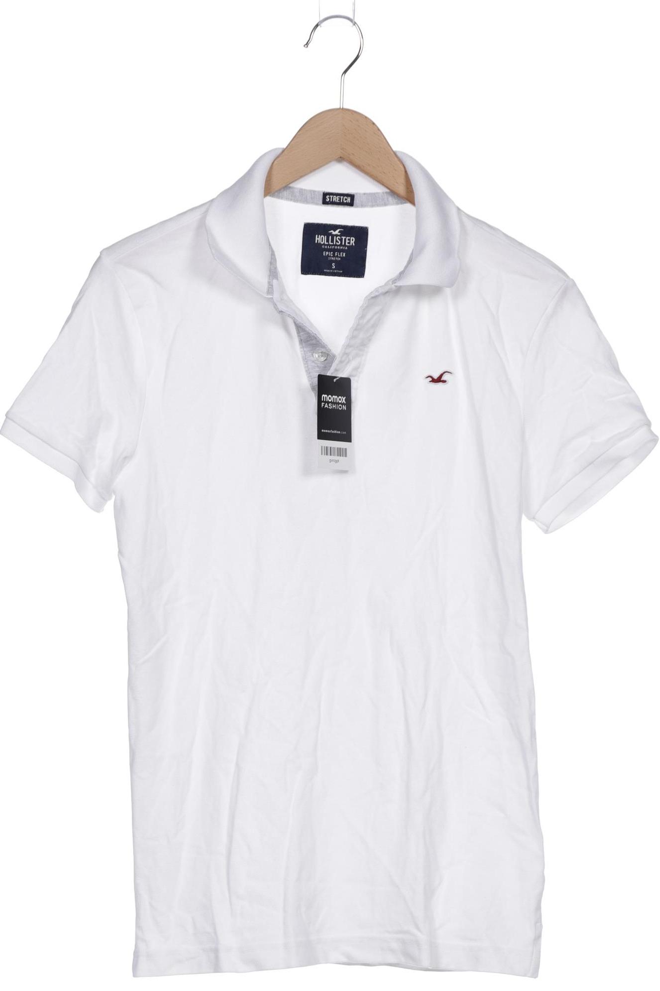 

Hollister Herren Poloshirt, weiß, Gr. 46