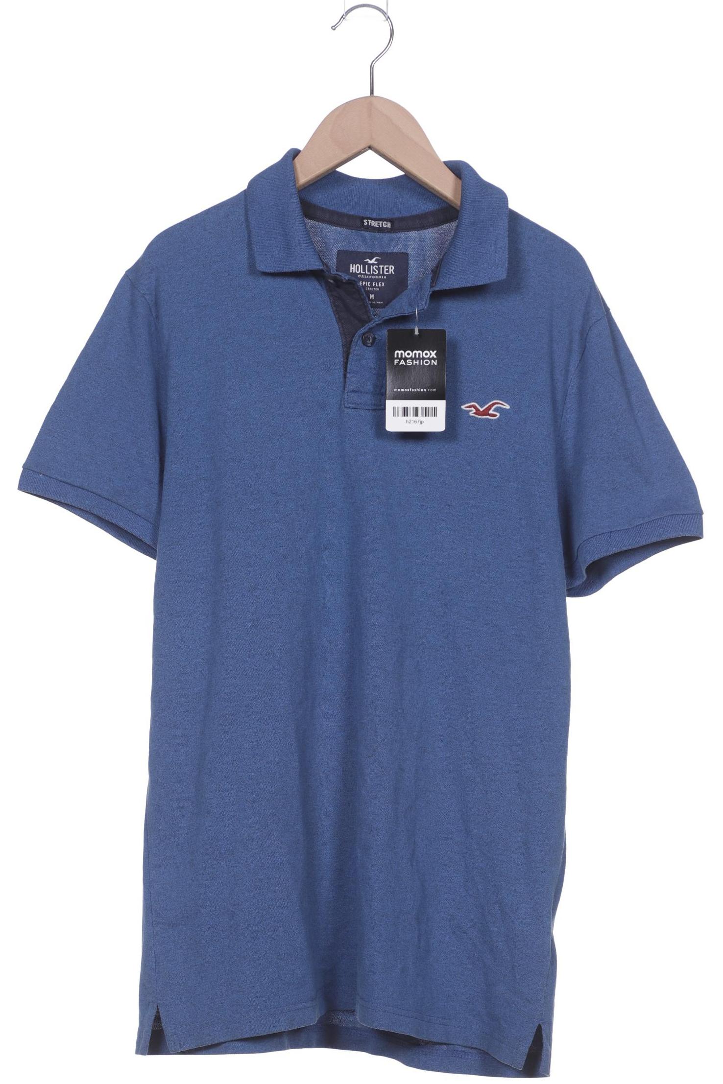 

Hollister Herren Poloshirt, blau, Gr. 48