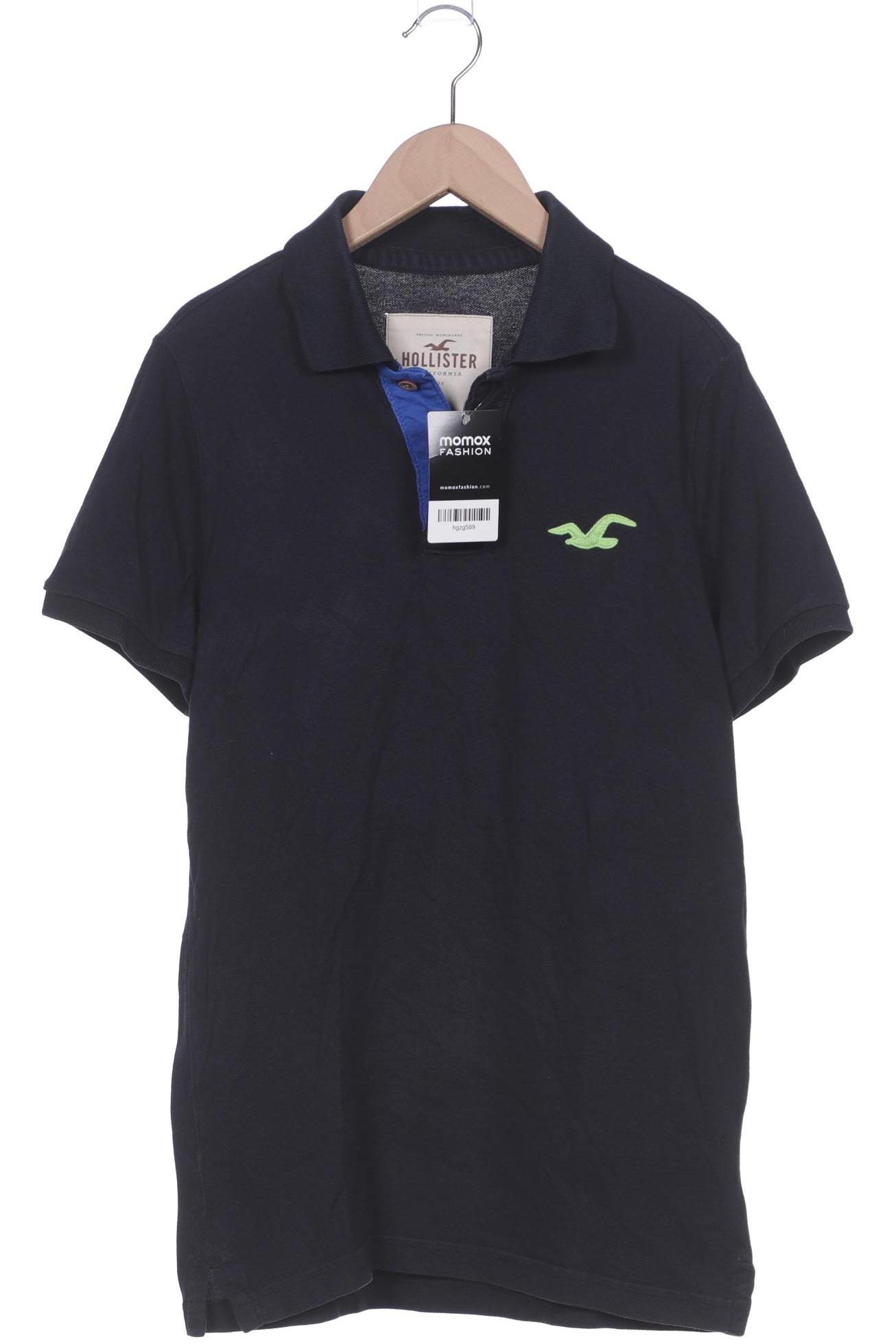 

Hollister Herren Poloshirt, marineblau, Gr. 48