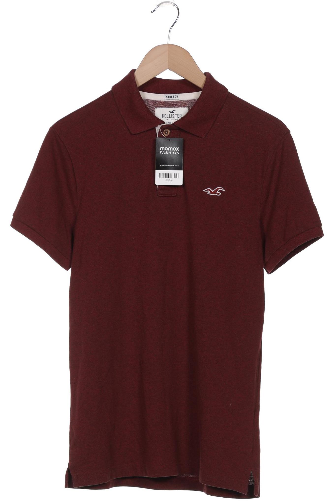 

Hollister Herren Poloshirt, bordeaux, Gr. 48