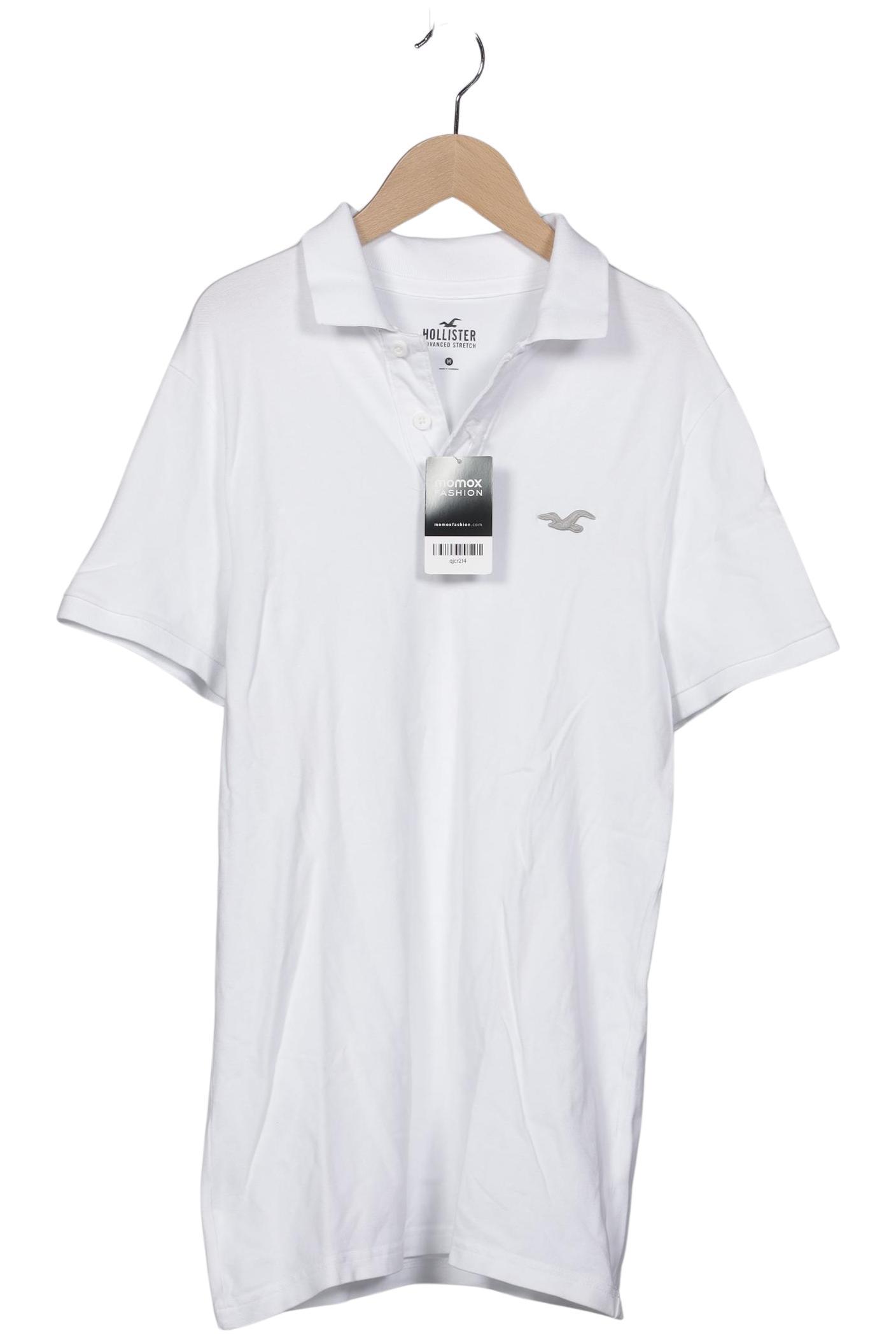 

Hollister Herren Poloshirt, weiß, Gr. 48