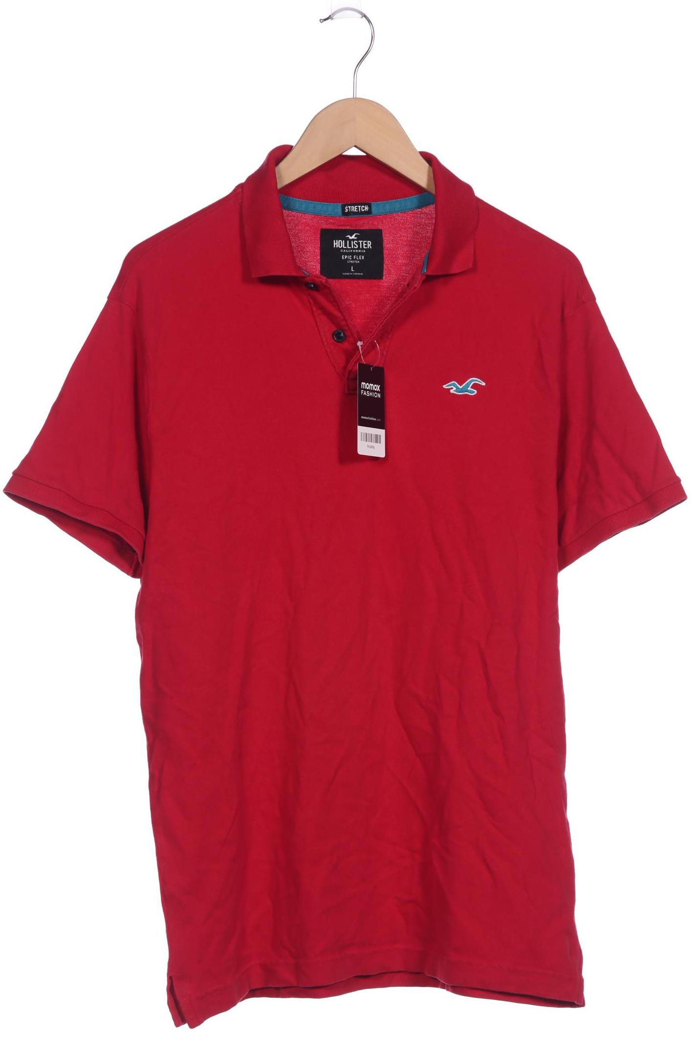 

Hollister Herren Poloshirt, rot, Gr. 52