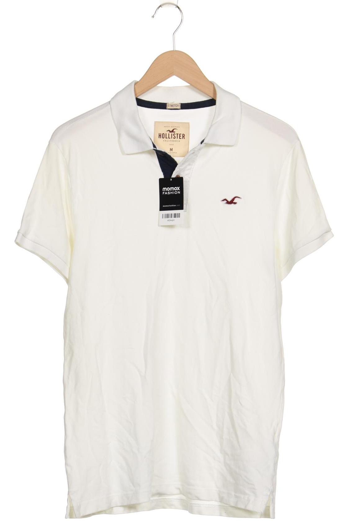 

Hollister Herren Poloshirt, cremeweiß, Gr. 48
