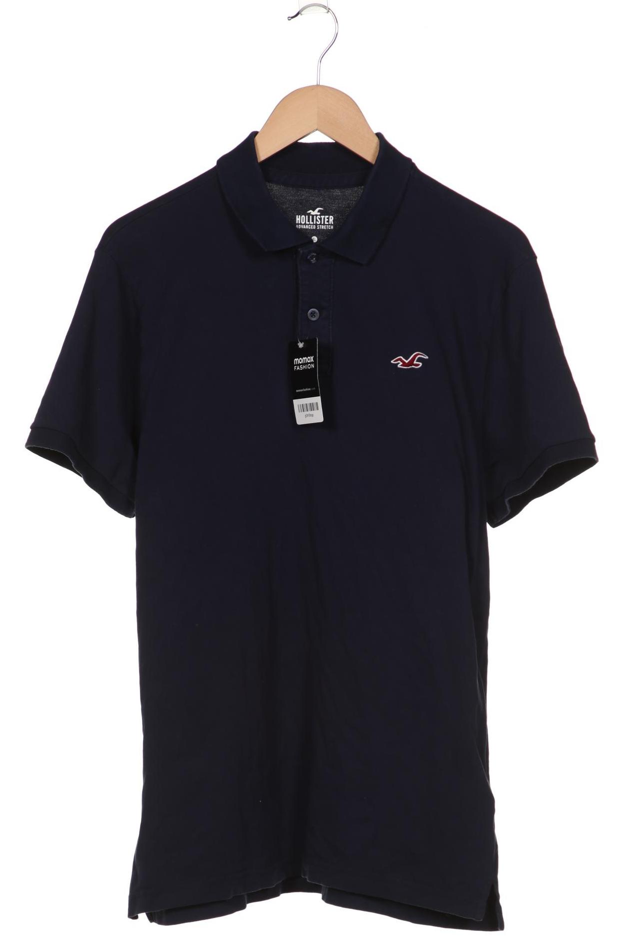 

Hollister Herren Poloshirt, marineblau, Gr. 54