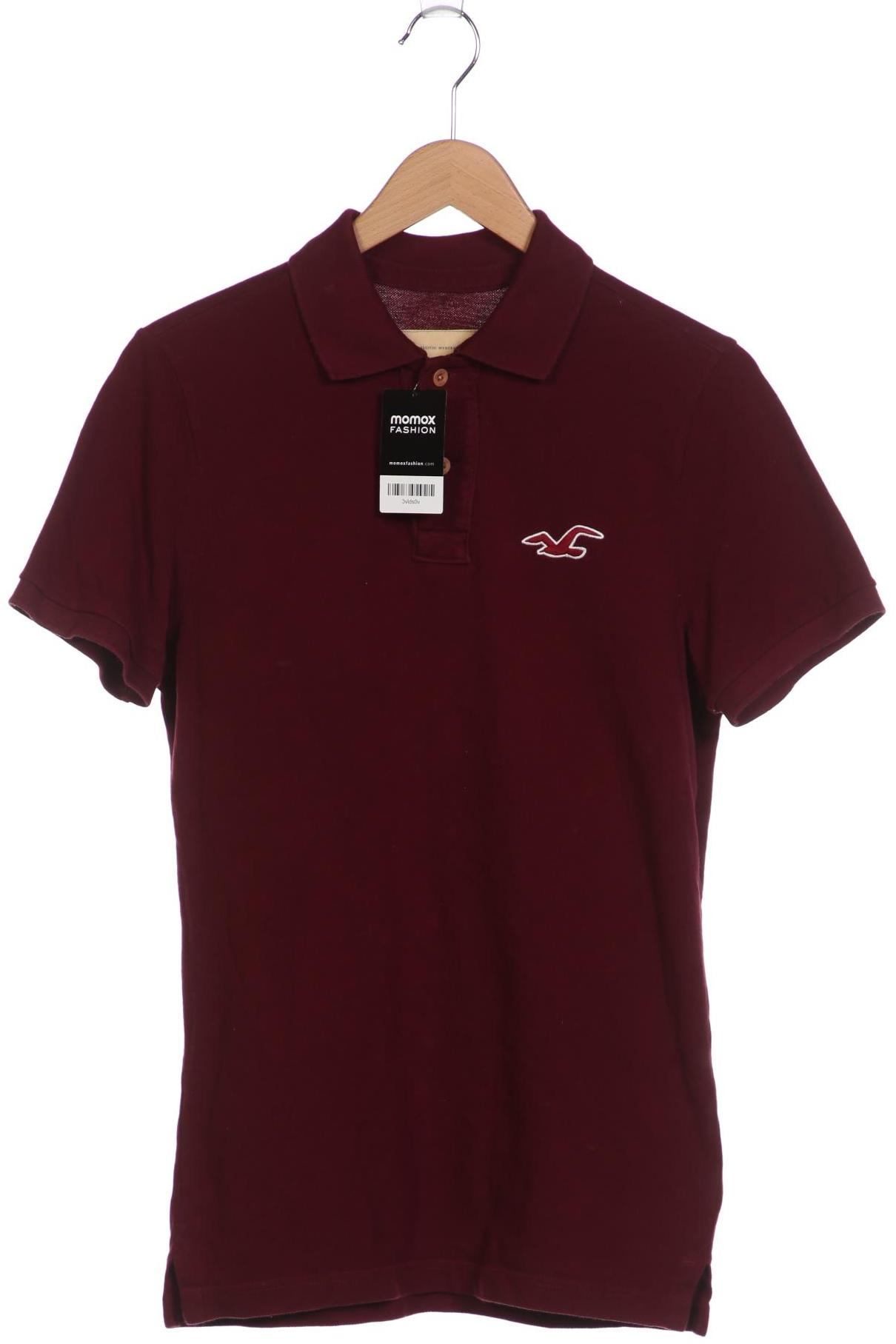 

Hollister Herren Poloshirt, bordeaux, Gr. 48