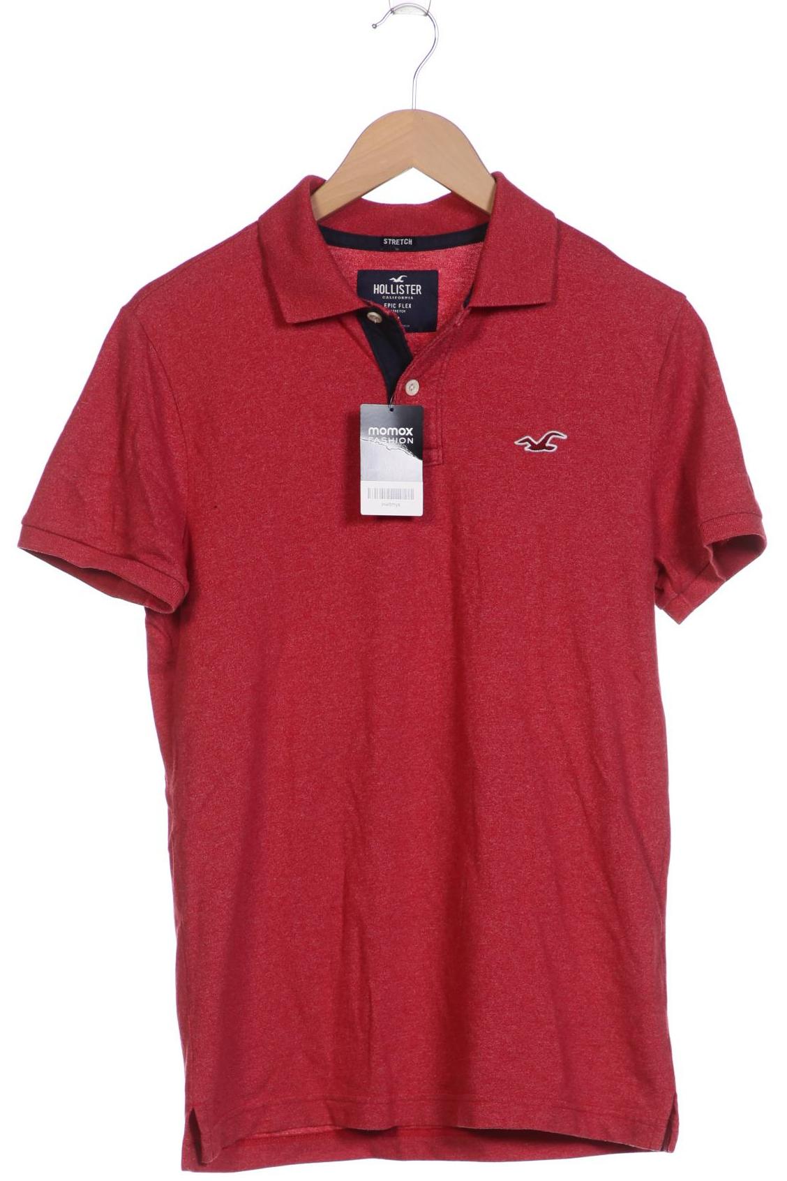 

Hollister Herren Poloshirt, bordeaux, Gr. 48