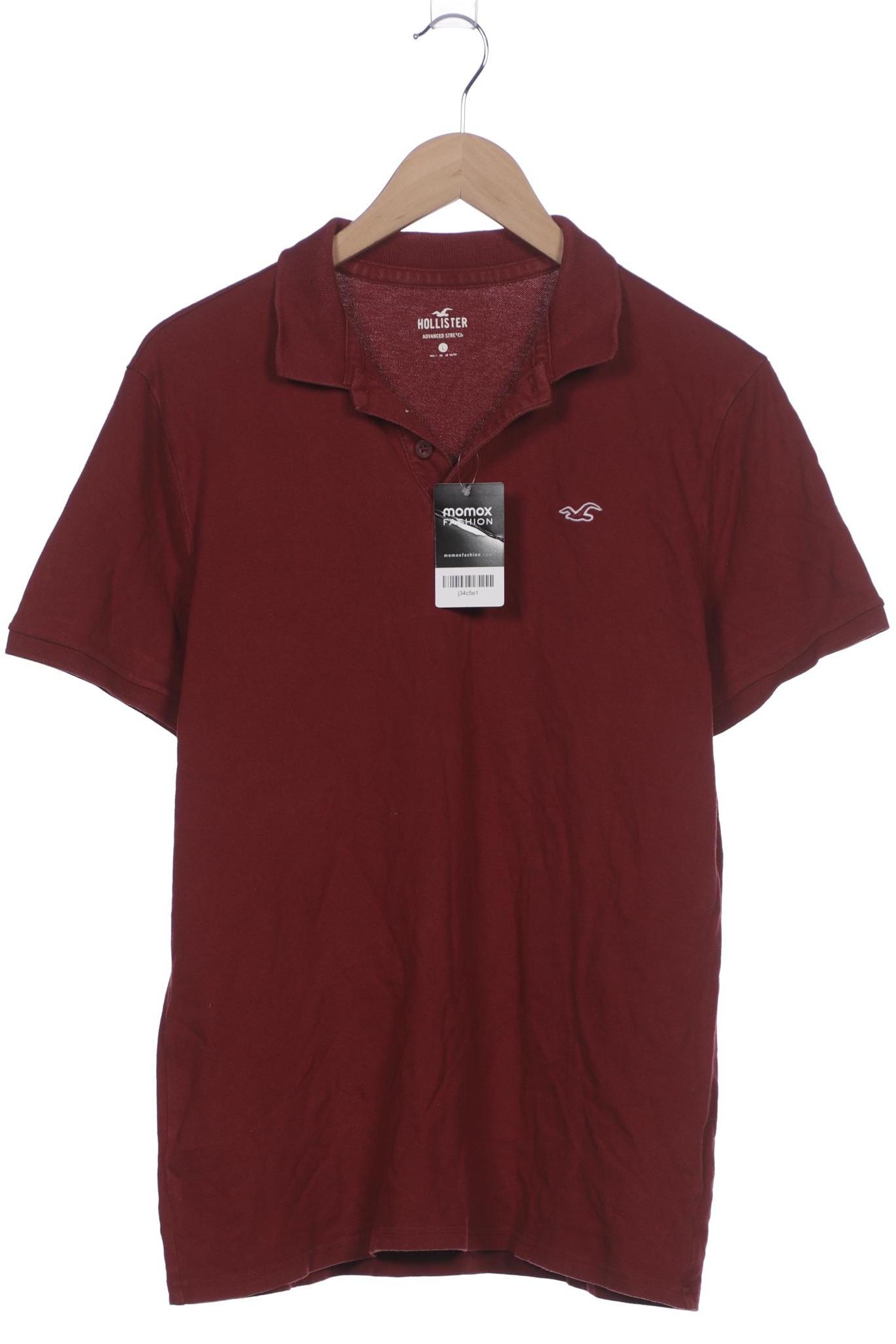

Hollister Herren Poloshirt, bordeaux, Gr. 52