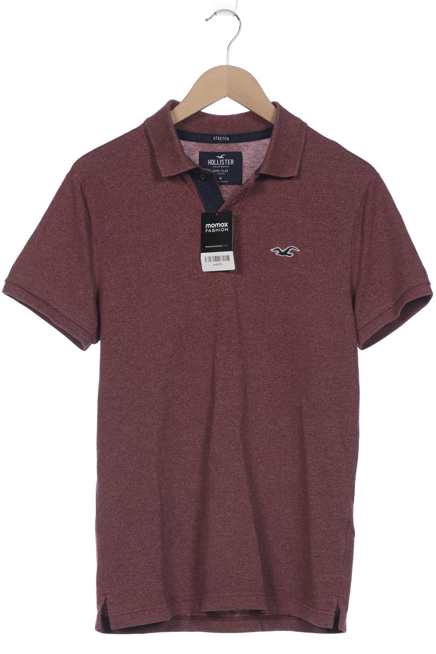 

Hollister Herren Poloshirt, bordeaux, Gr. 48