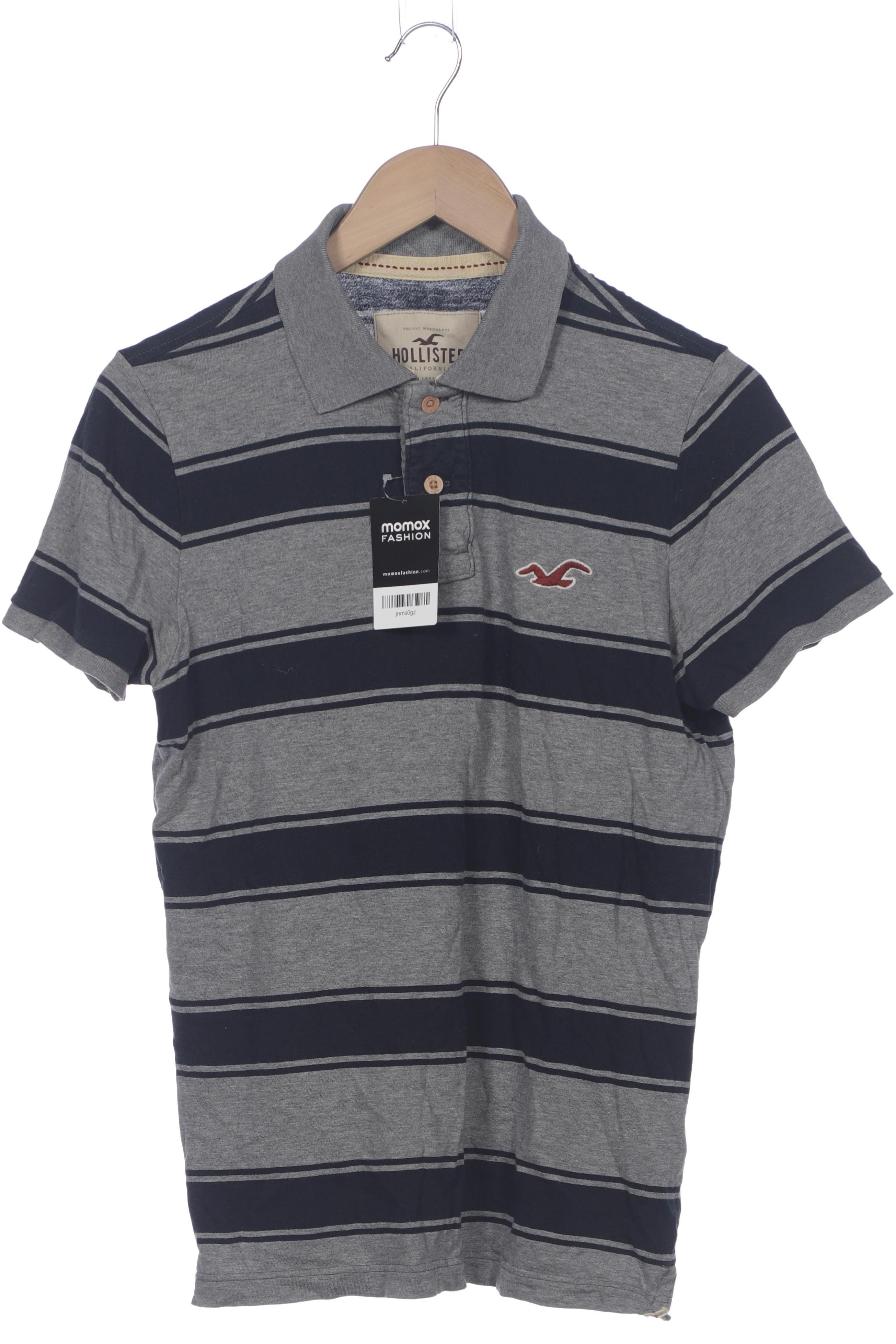 

Hollister Herren Poloshirt, grau, Gr. 48