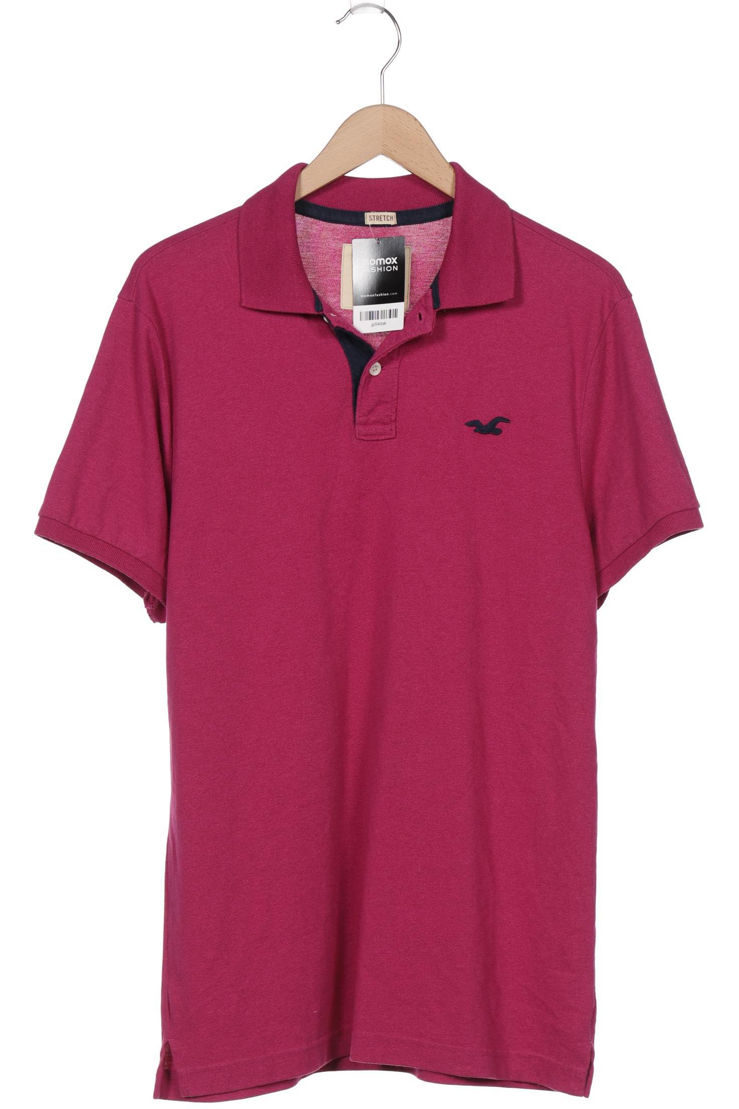 

Hollister Herren Poloshirt, pink