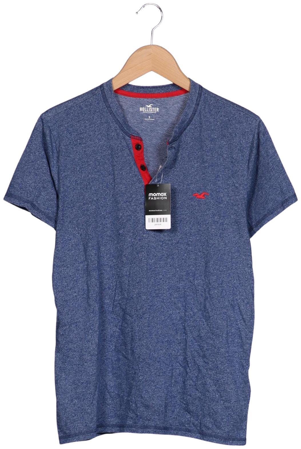 

Hollister Herren Poloshirt, blau, Gr. 46