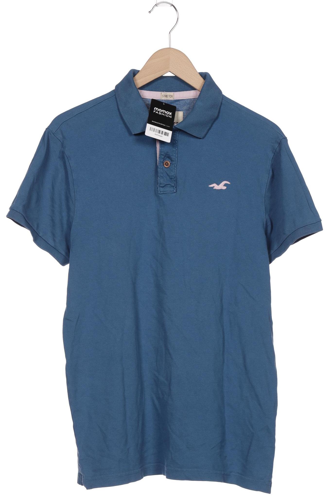 

Hollister Herren Poloshirt, blau