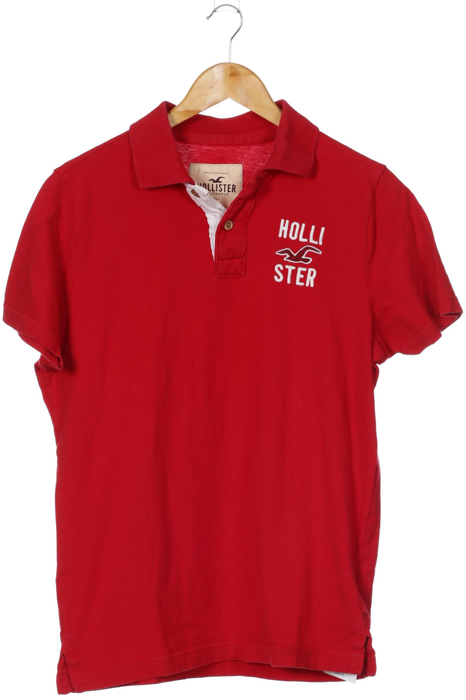 Thumbnail - Hollister Herren Poloshirt, rot, Gr. 54