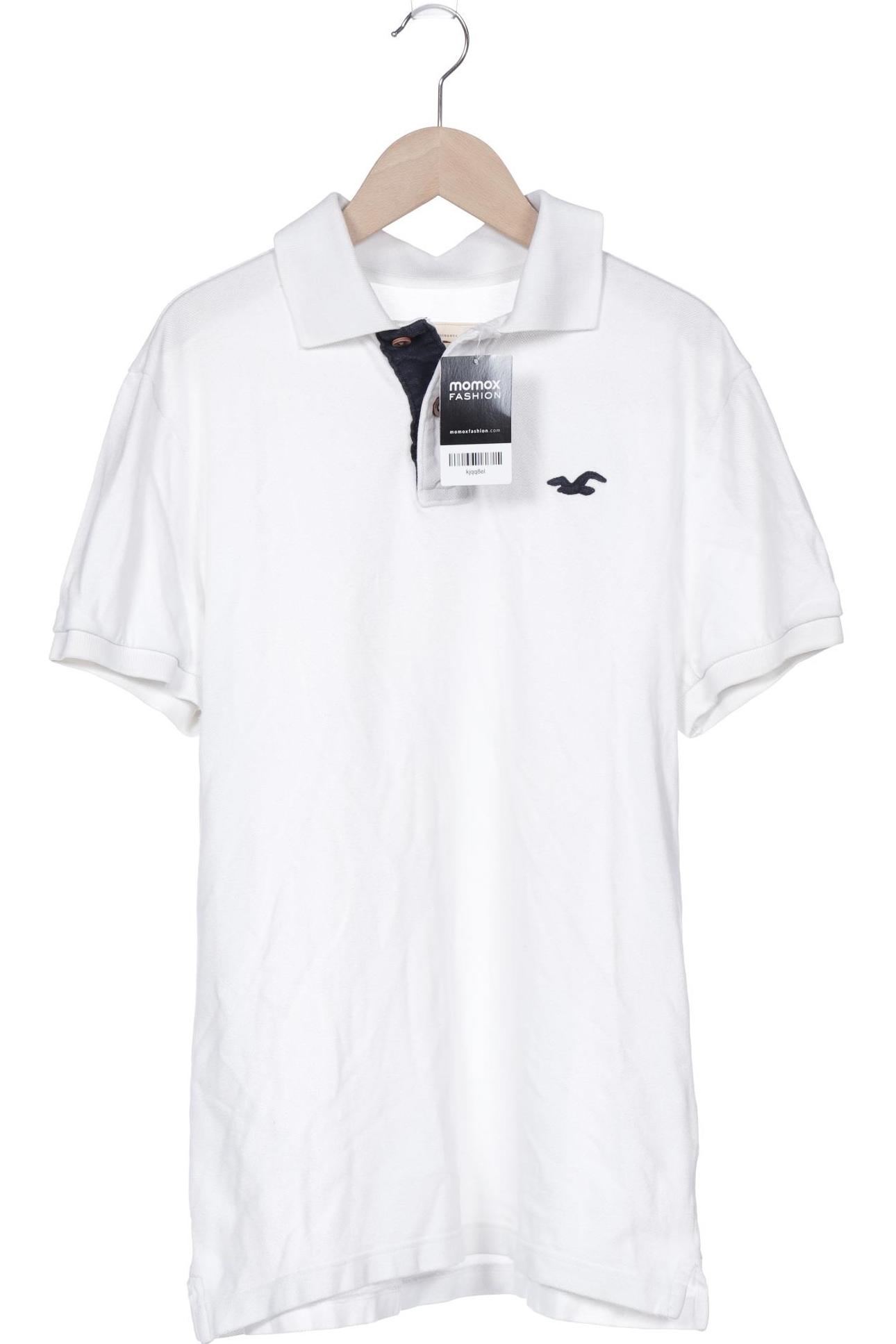 

Hollister Herren Poloshirt, weiß, Gr. 48