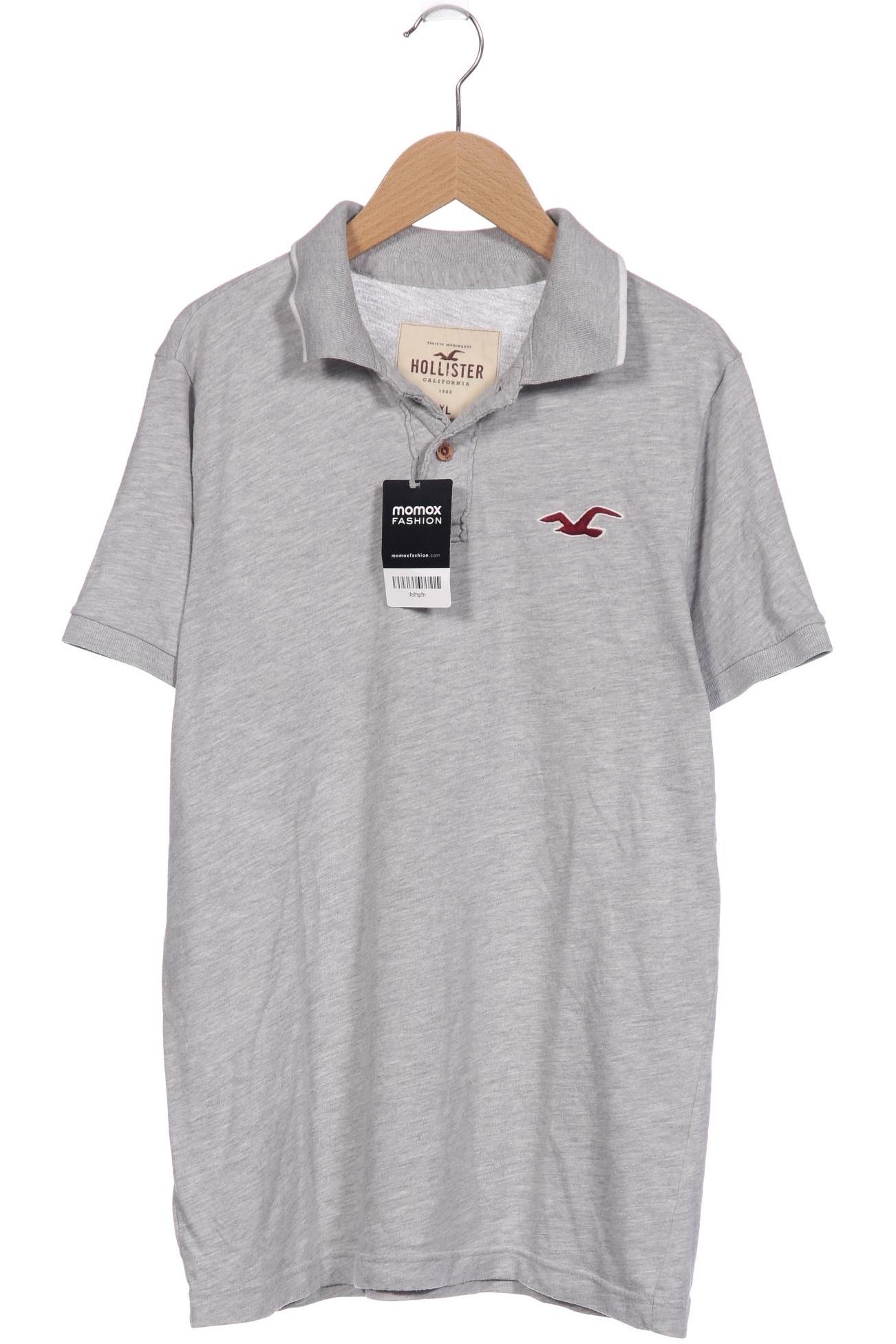 

Hollister Herren Poloshirt, grau, Gr. 54
