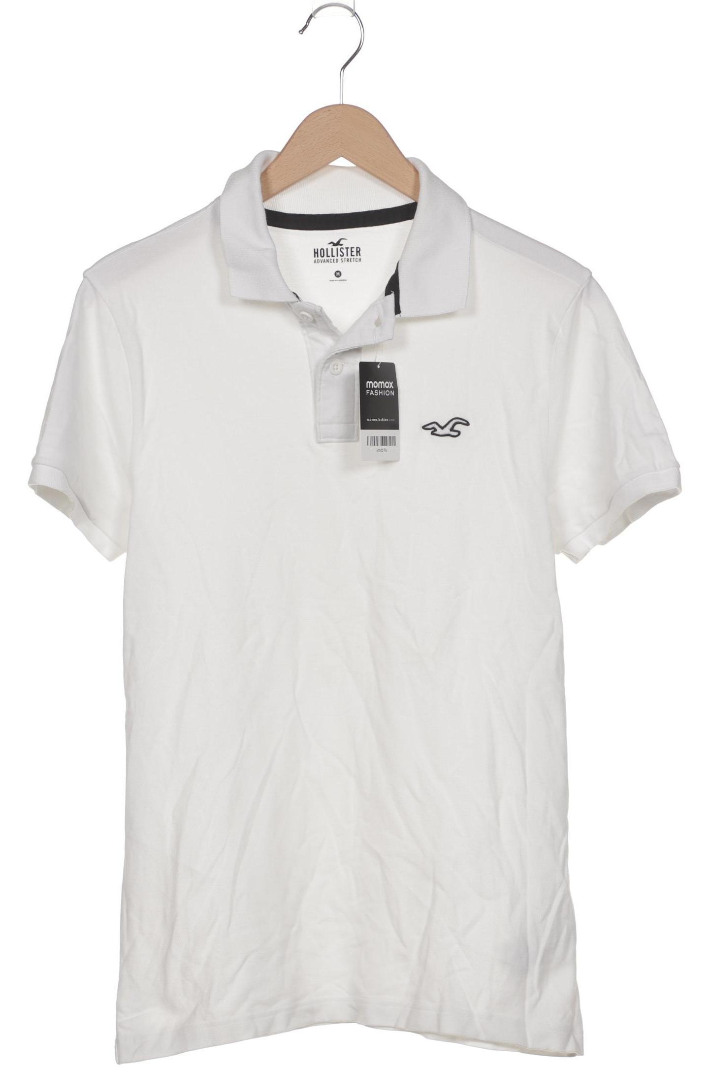 

Hollister Herren Poloshirt, weiß, Gr. 48